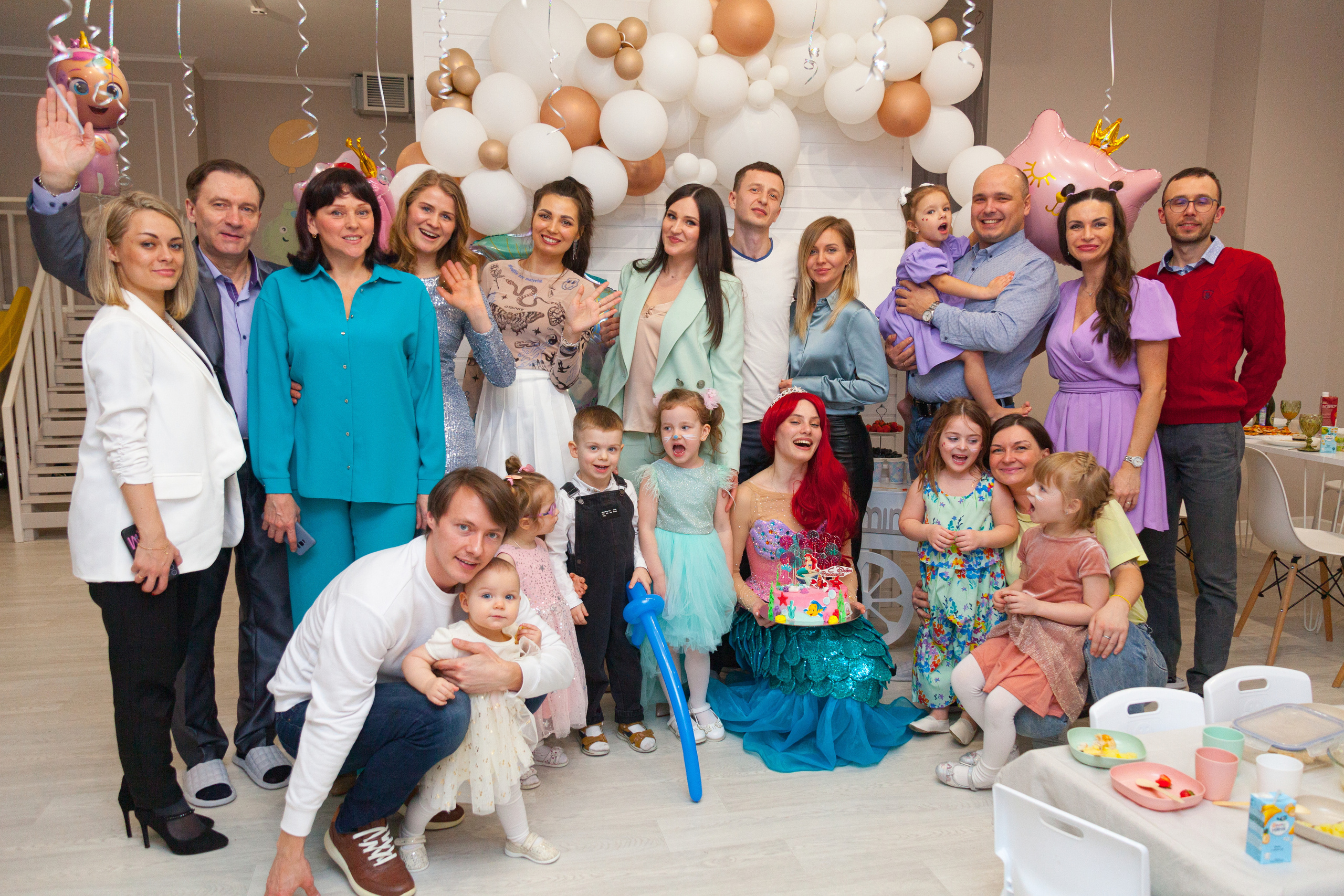 День рождения Арины, 4 года. Детский и контент фотограф Надя Волкова Санкт-Петербург