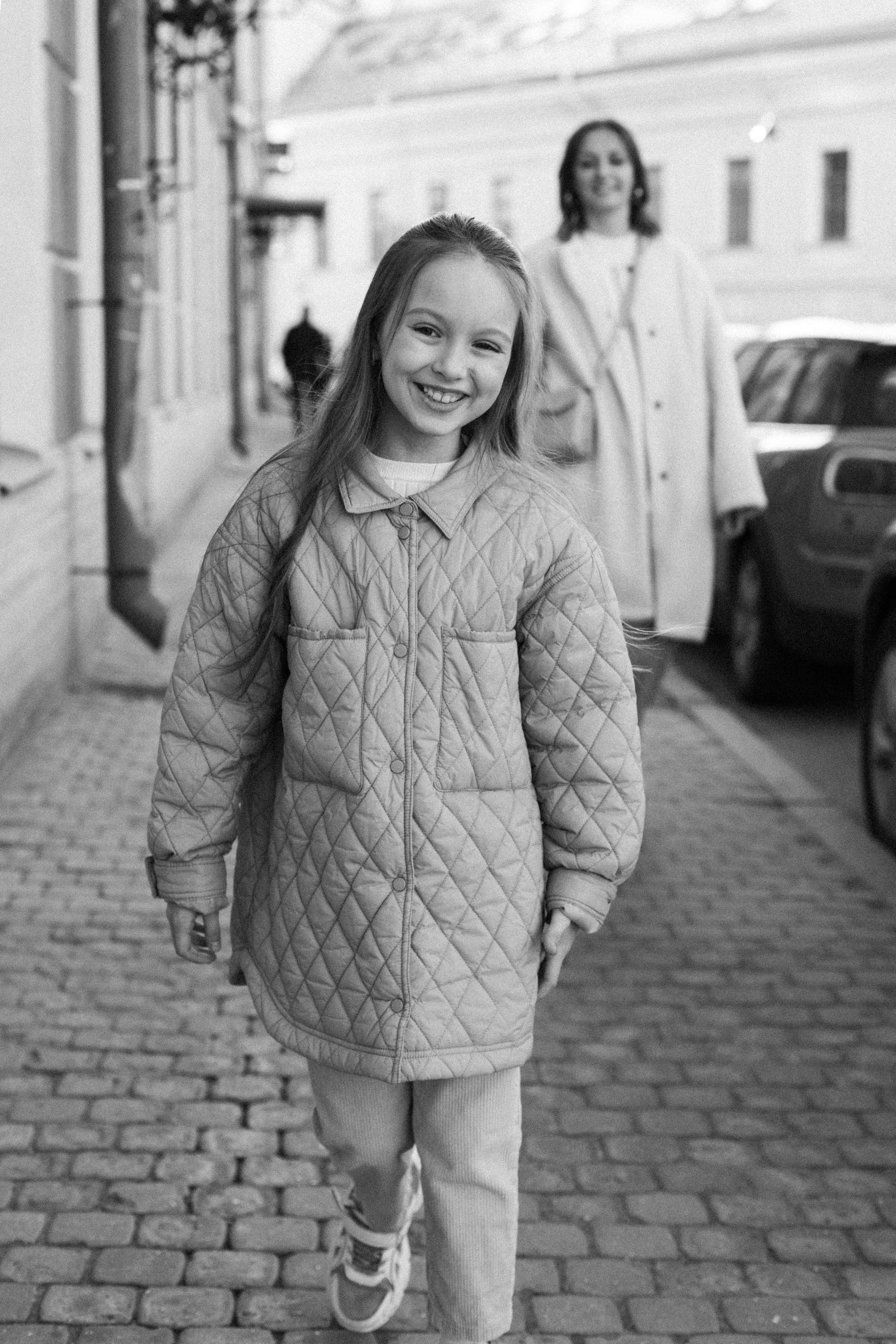 Летняя фотопрогулка мамы и дочки на Васильевском острове. Детский и контент фотограф Надя Волкова Санкт-Петербург