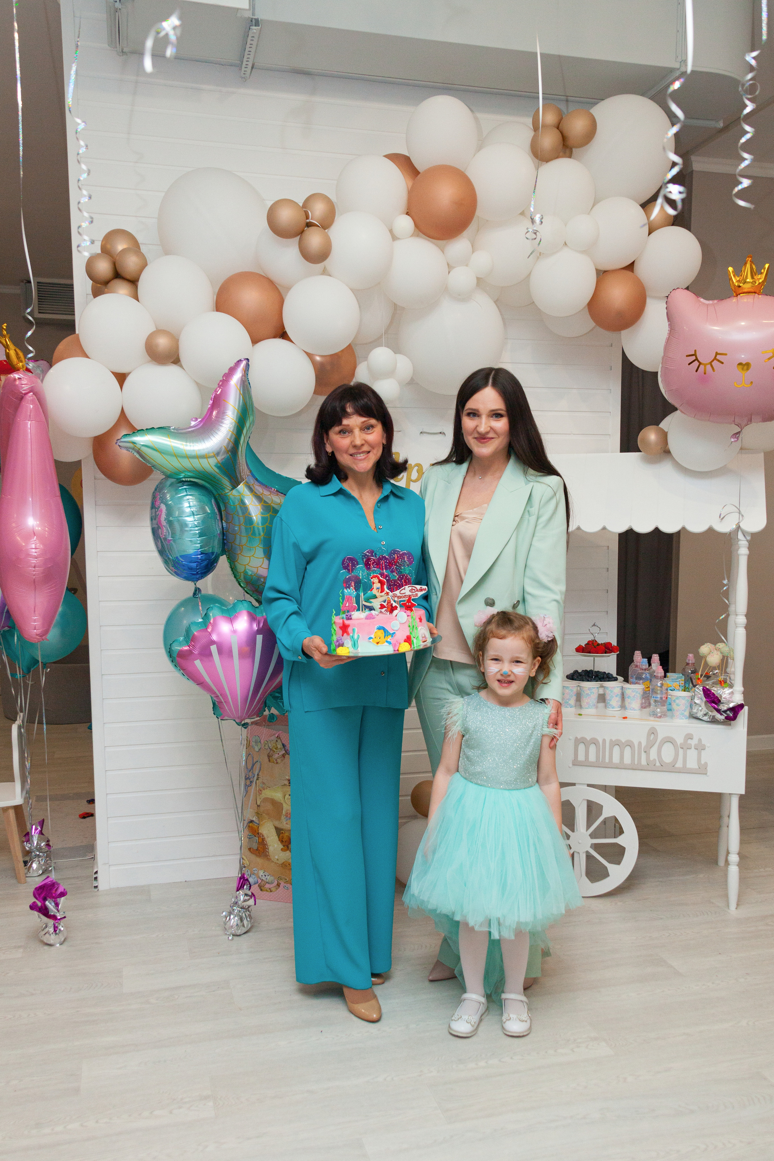 День рождения Арины, 4 года. Детский и контент фотограф Надя Волкова Санкт-Петербург