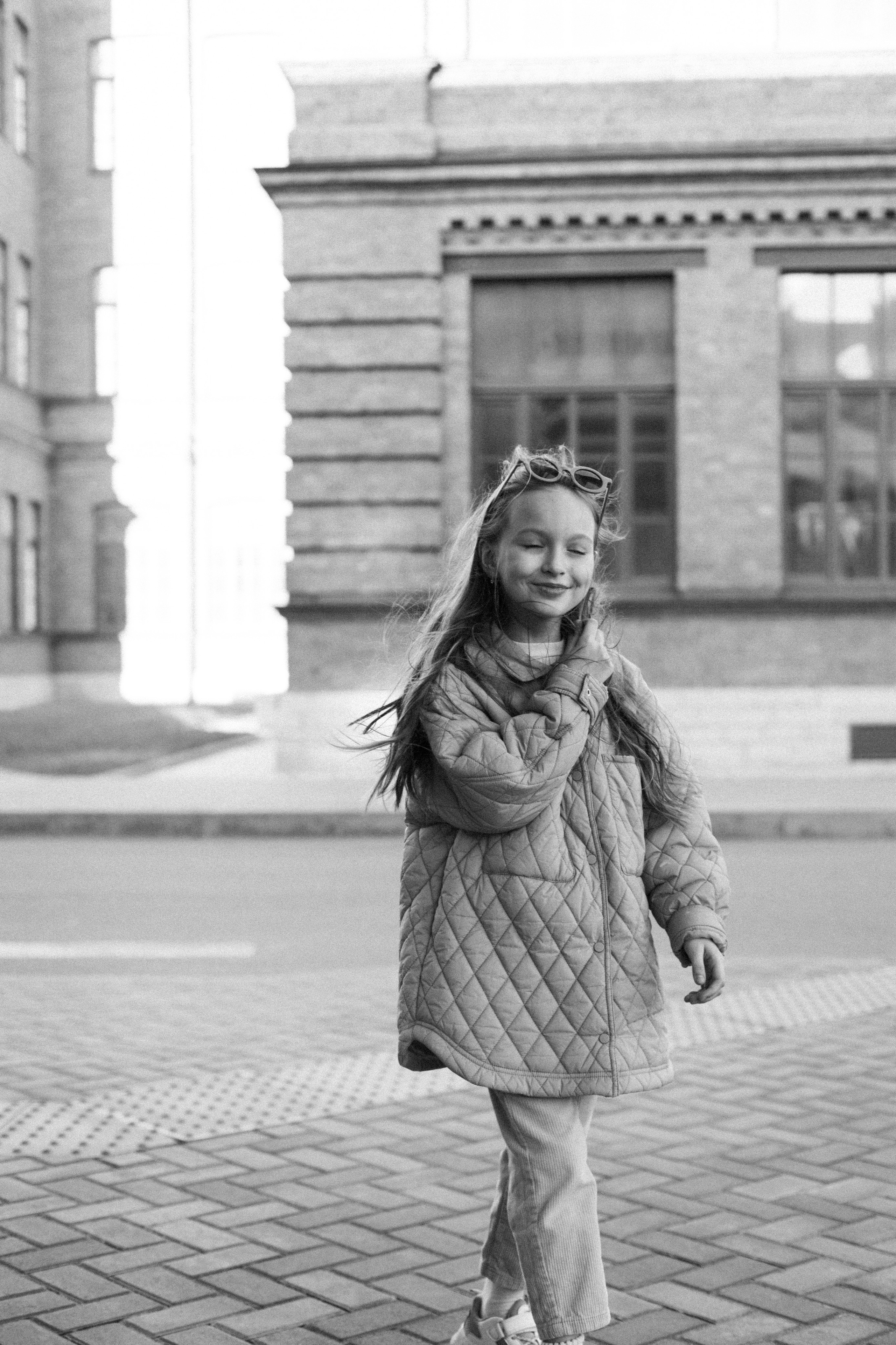 Летняя фотопрогулка мамы и дочки на Васильевском острове. Детский и контент фотограф Надя Волкова Санкт-Петербург