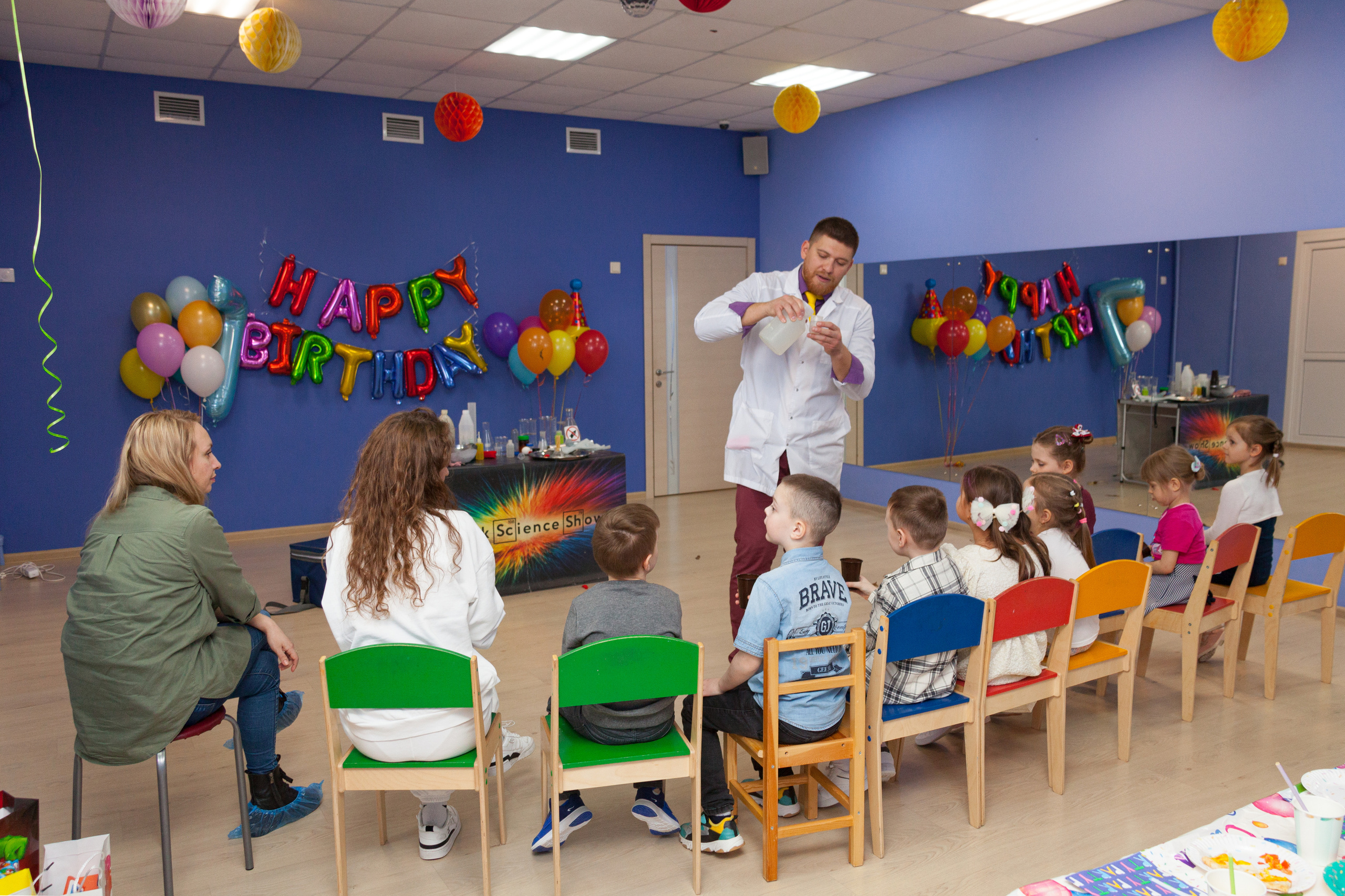 Репортаж детского дня рождения. Детский и контент фотограф Надя Волкова Санкт-Петербург