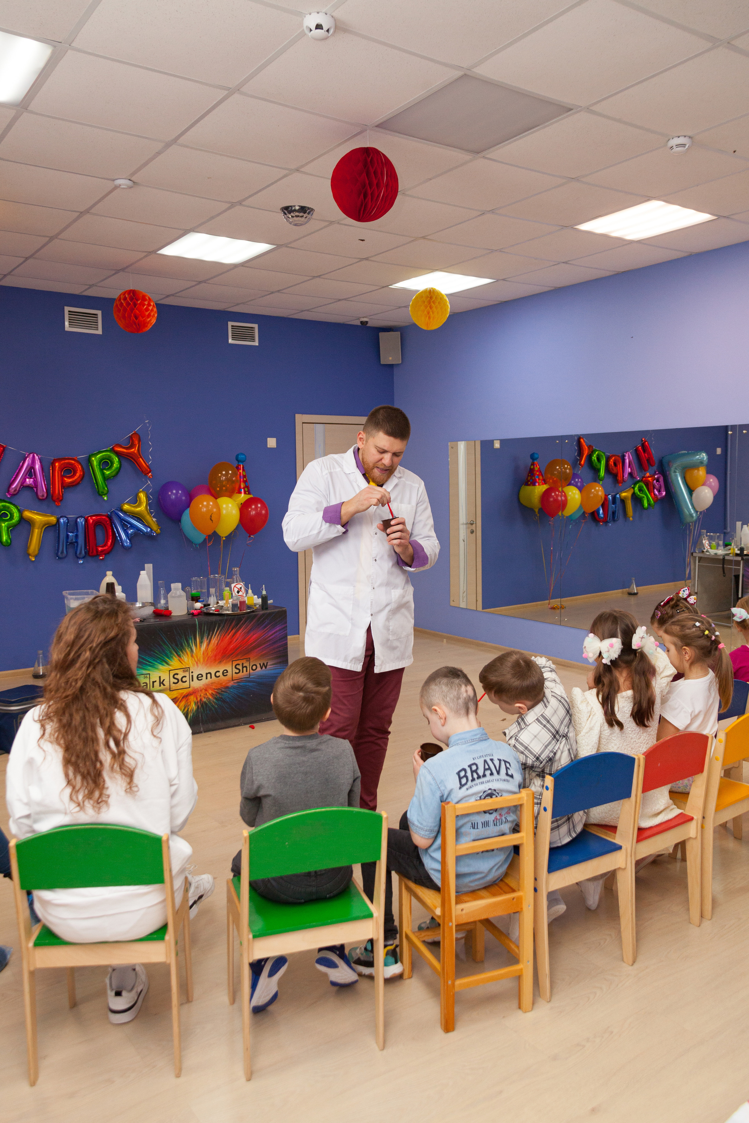 Репортаж детского дня рождения. Детский и контент фотограф Надя Волкова Санкт-Петербург