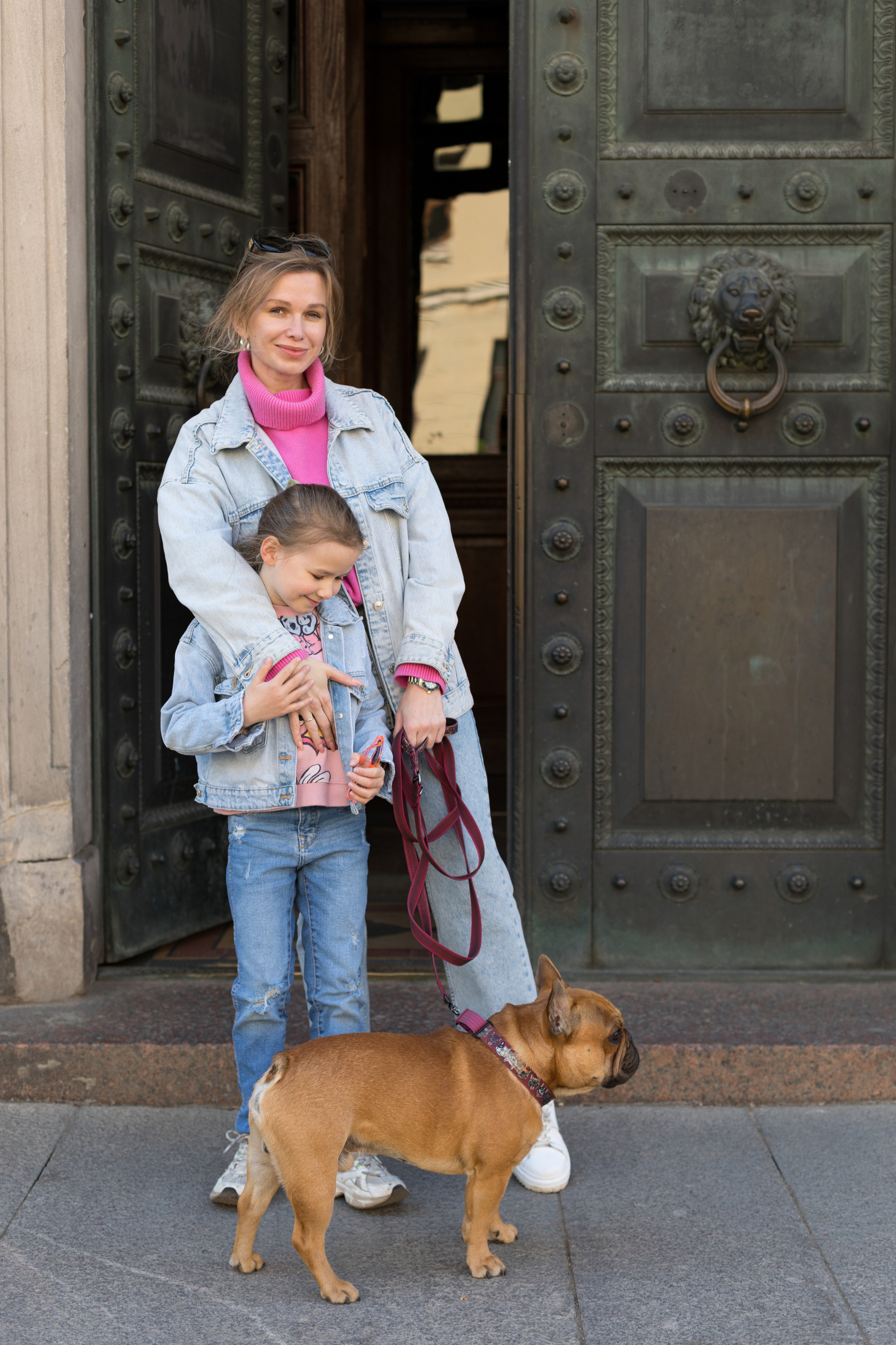 Фотопрогулка мамы и дочки в Михайловском саду. Детский и контент фотограф Надя Волкова Санкт-Петербург