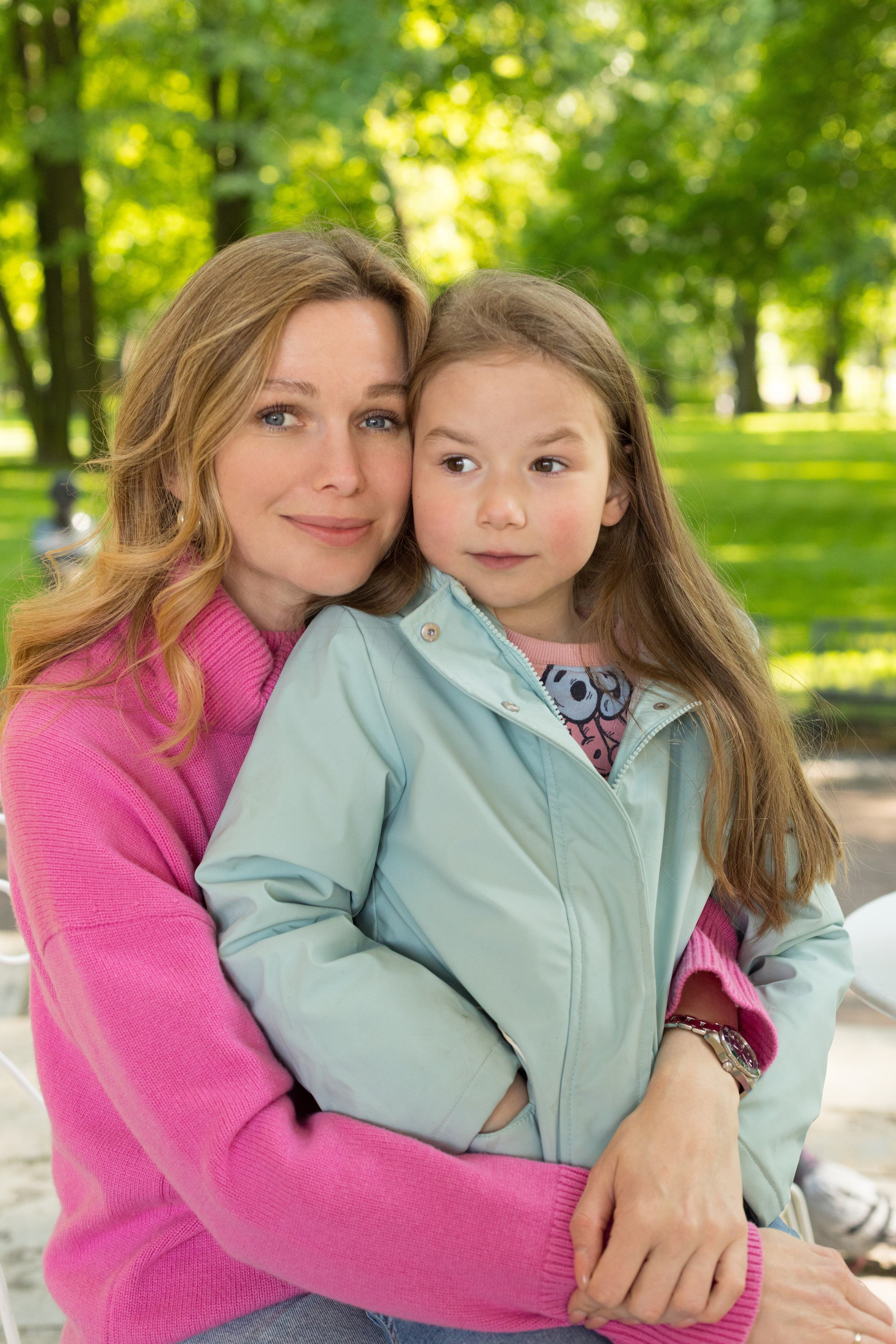 Фотопрогулка мамы и дочки в Михайловском саду. Детский и контент фотограф Надя Волкова Санкт-Петербург