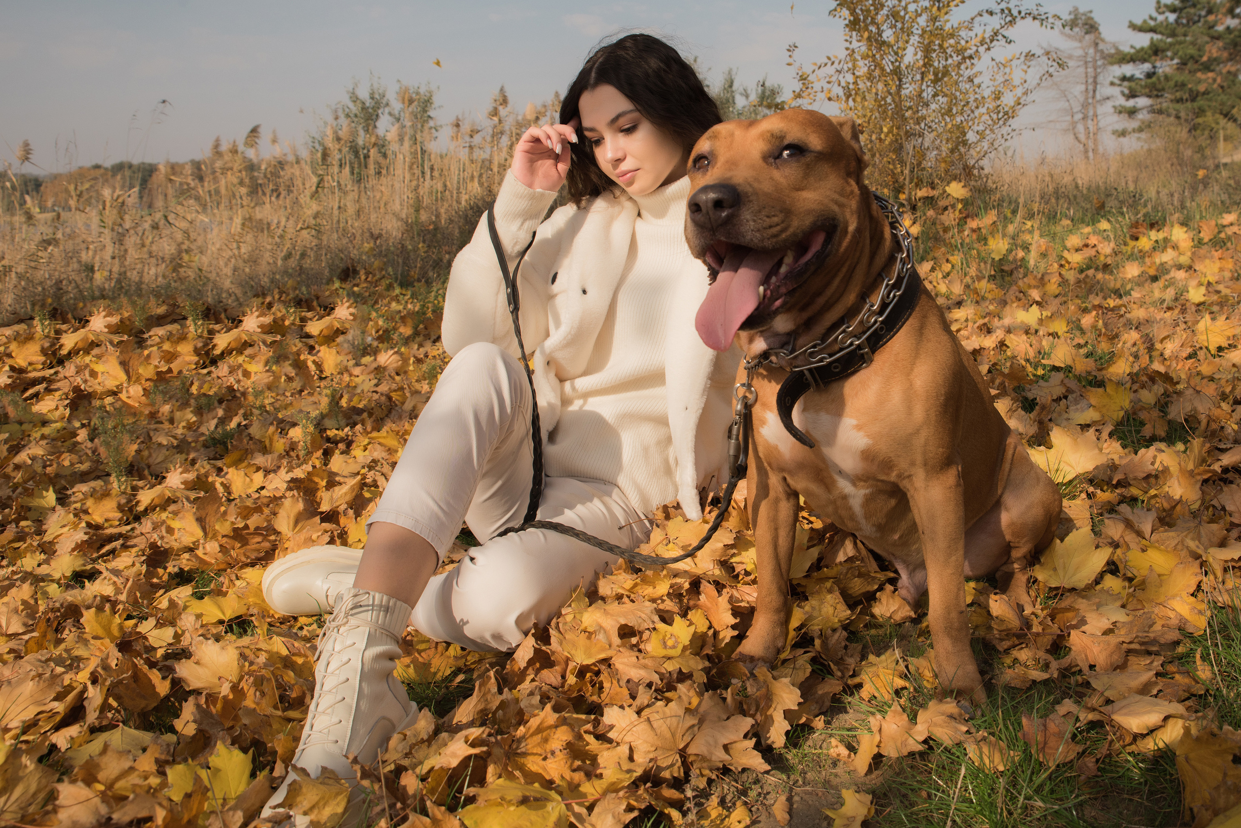 Лера —прогулка на озере с Гектором. Свадебный и семейный фотограф в Ставрополе Евгения Кузьмичева