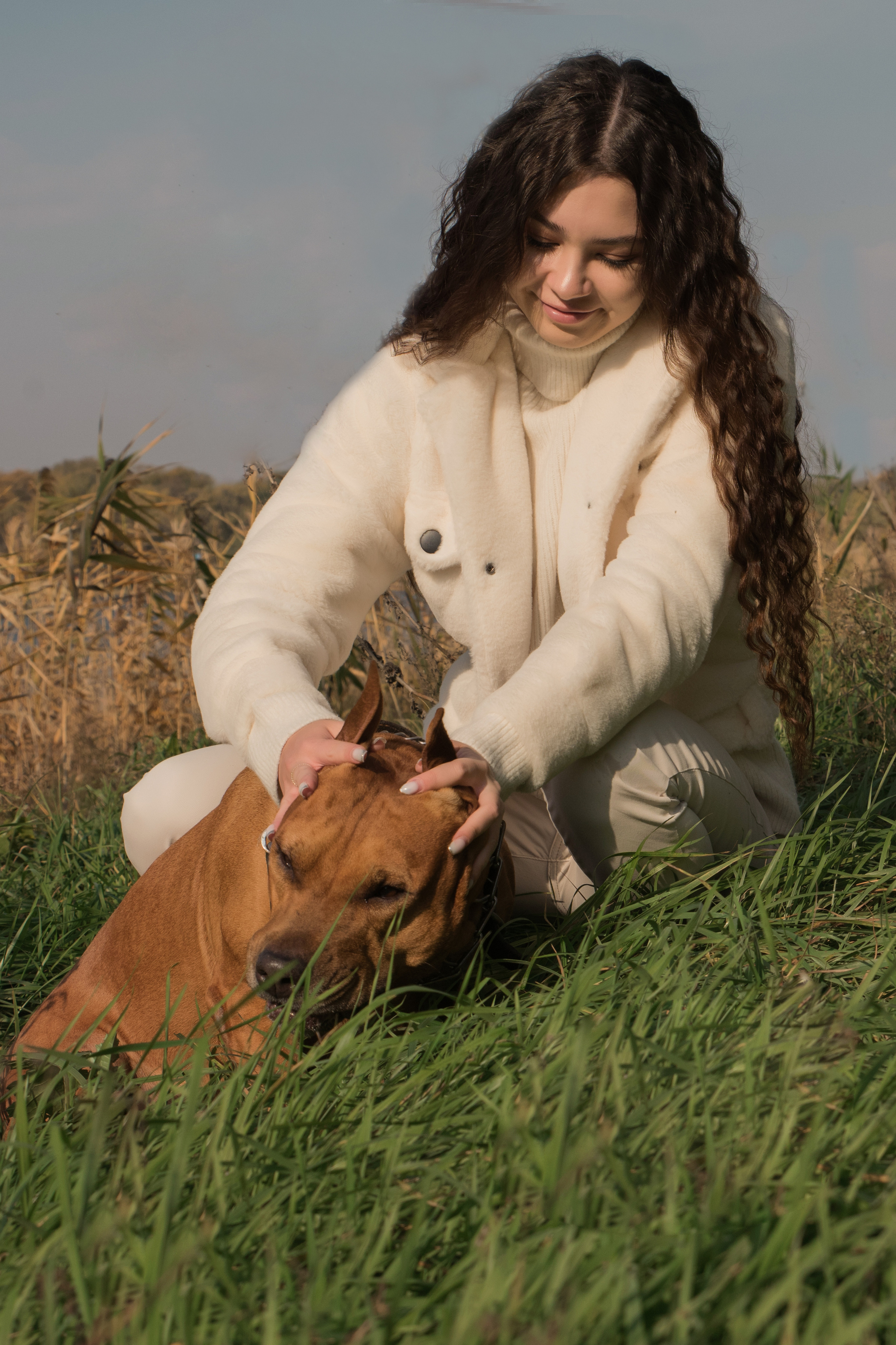 Лера —прогулка на озере с Гектором. Свадебный и семейный фотограф в Ставрополе Евгения Кузьмичева
