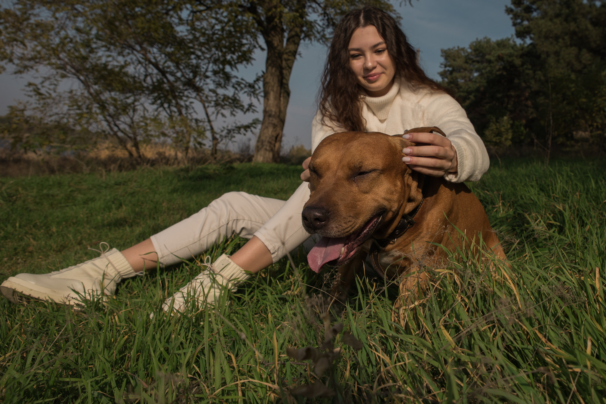 Лера —прогулка на озере с Гектором. Свадебный и семейный фотограф в Ставрополе Евгения Кузьмичева