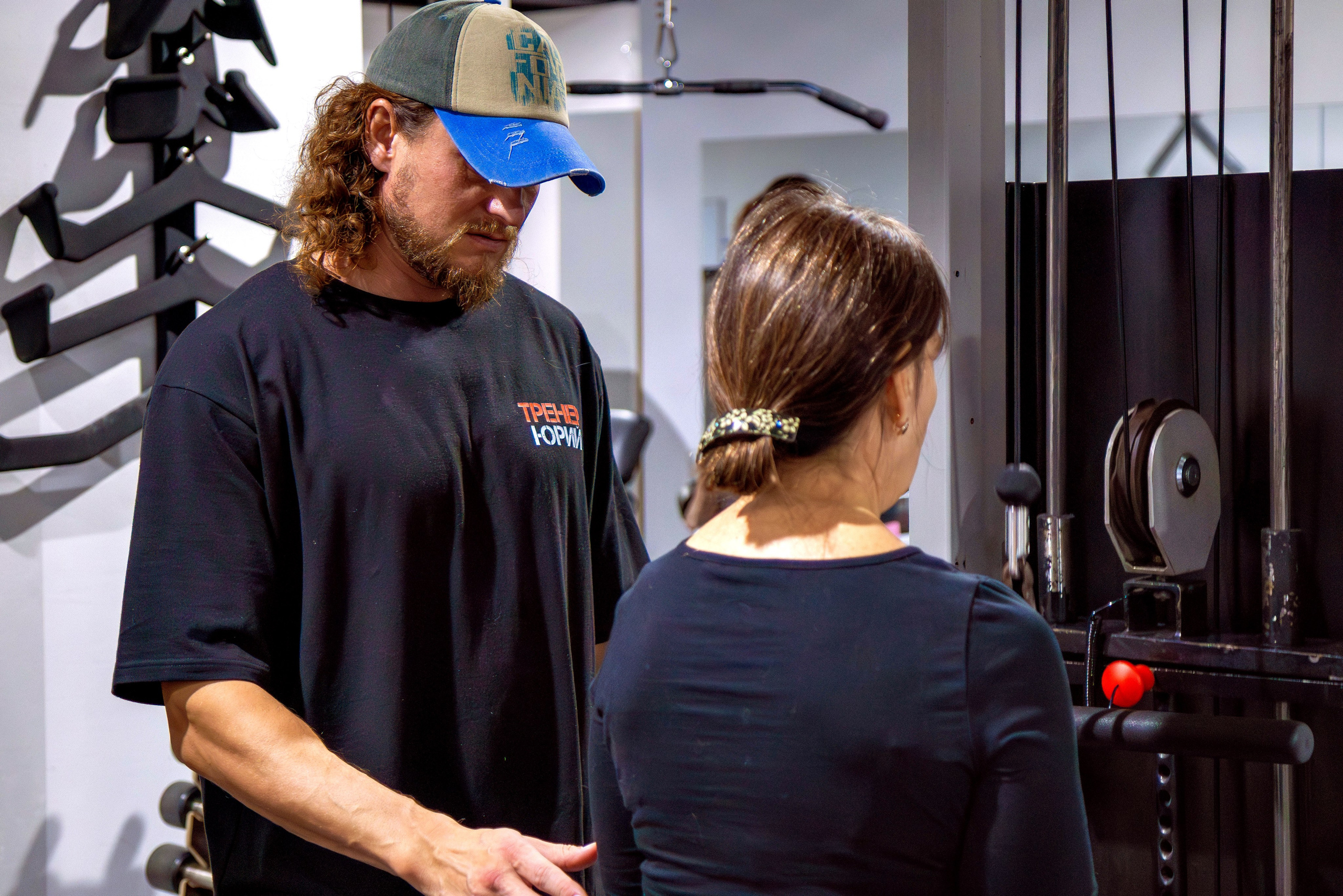 Фотосессия тренажерного зала