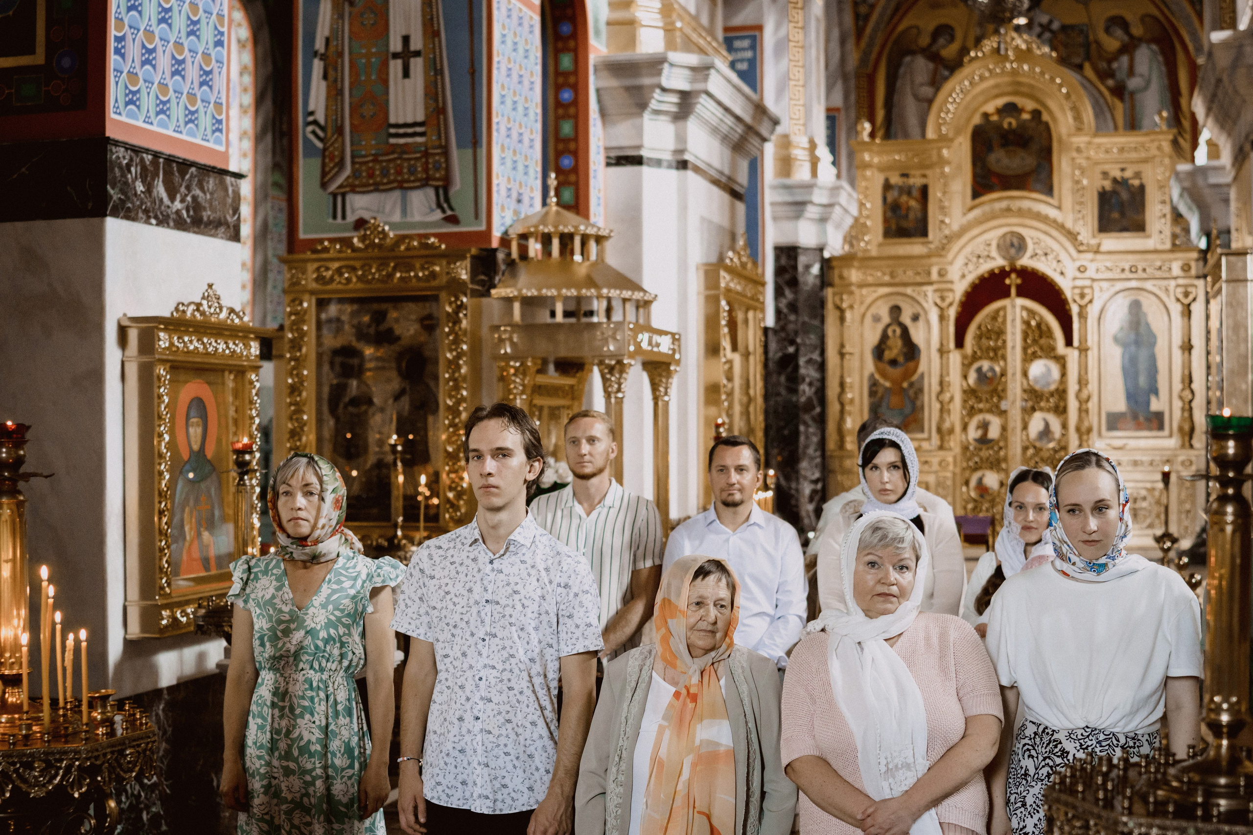 Крещение в Новодевичьем монастыре. Семейный фотограф и видеограф Алёна Ким