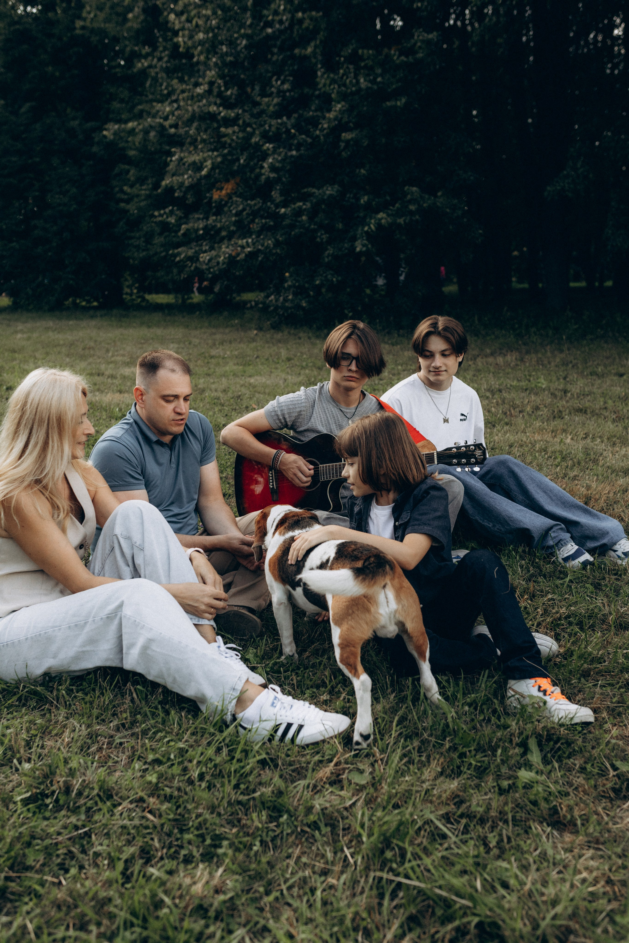 Наташа, Андрей, Эмиль, Стас, Ярослав и Арчи. Фотограф НОГИНСК, Москва, Анастасия Белая