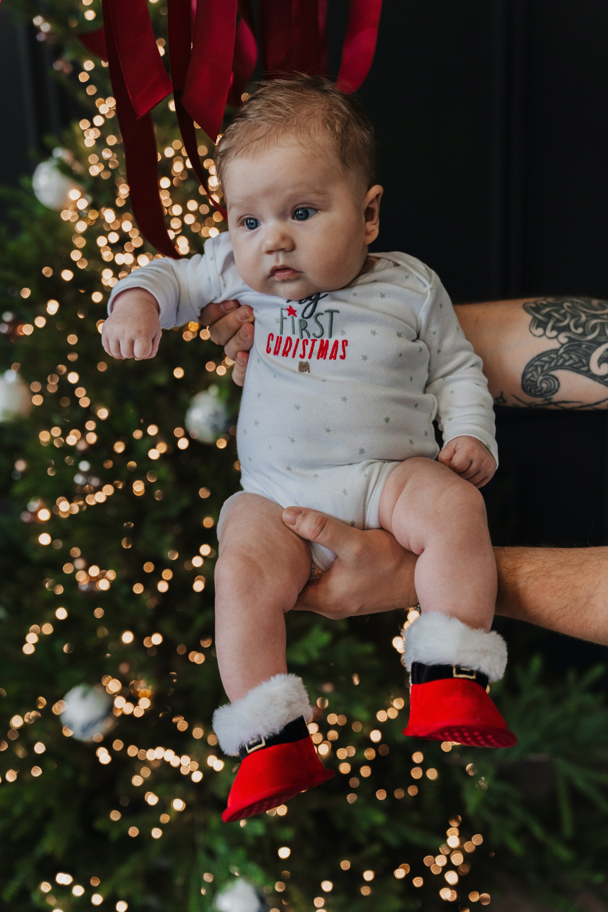 Baby Leo’s first Christmas. Olga Modjaro