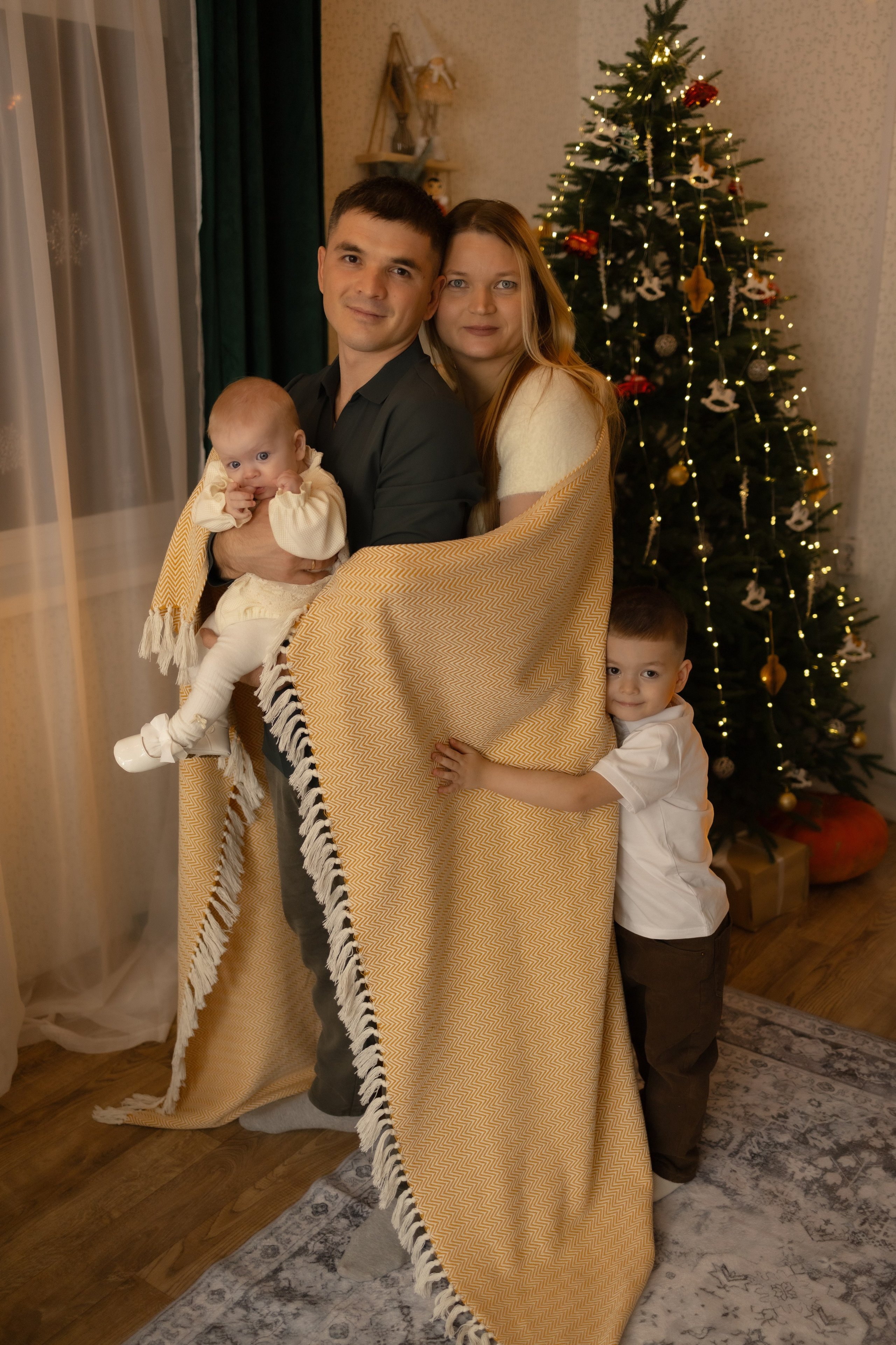 Семейная новогодняя. Фотограф Татьяна Семенова