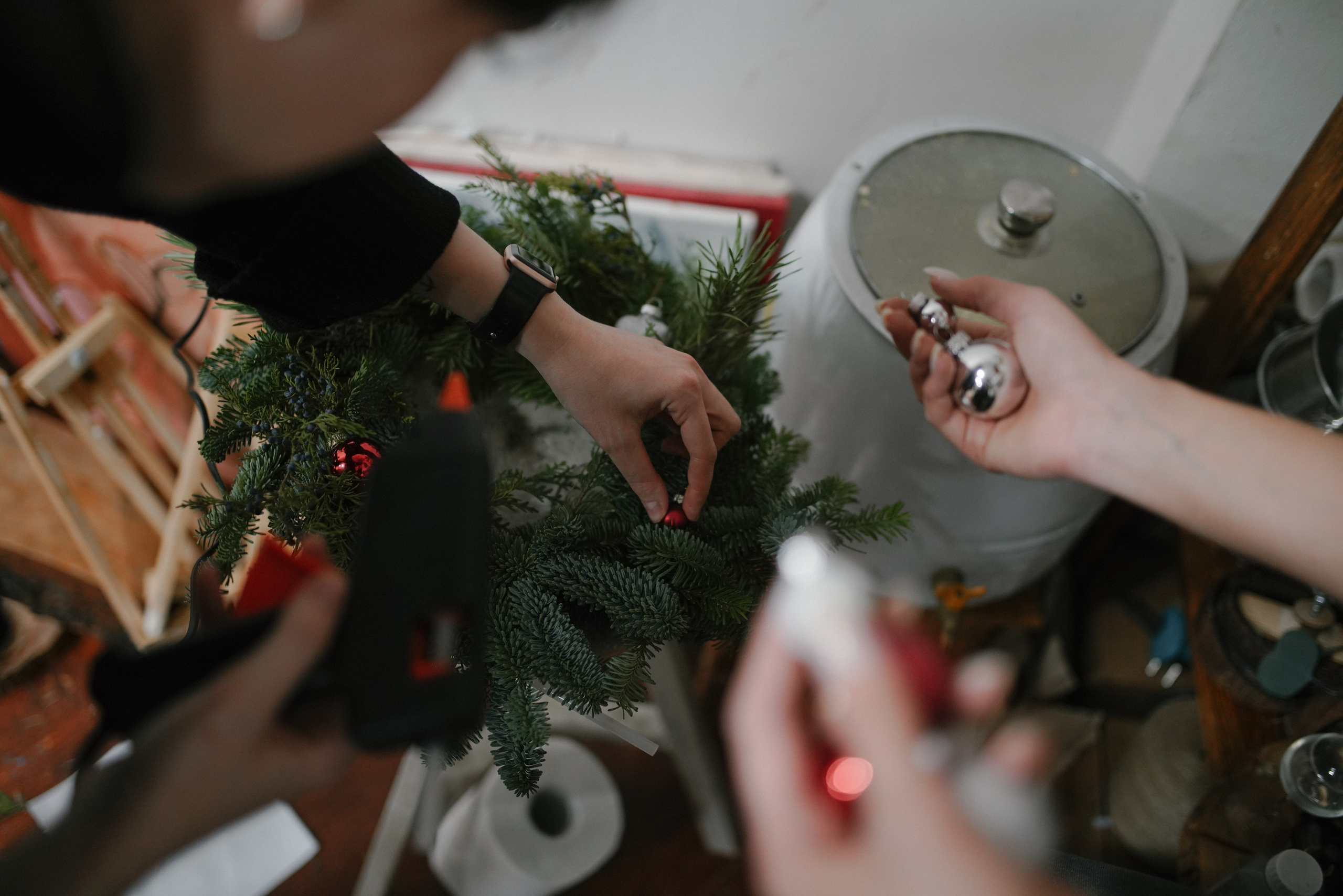 Новогодний мастер-класс. Свадебный фотограф Москва, Санкт-Петербург