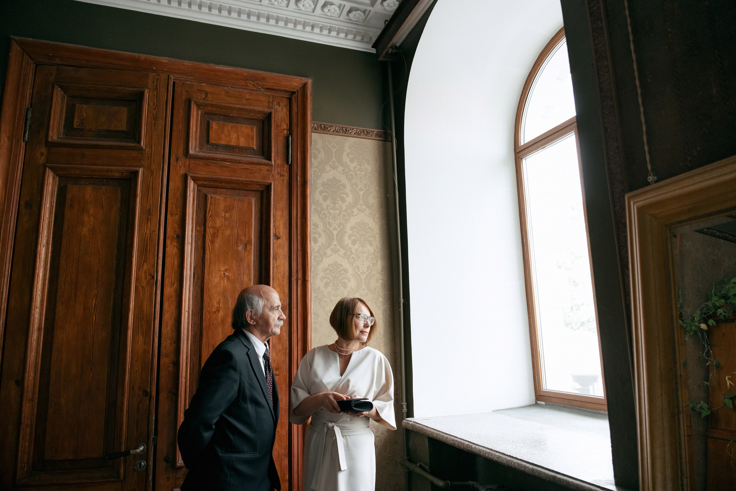 Винтажная история Полины и Дмитрия. Свадебный фотограф Москва