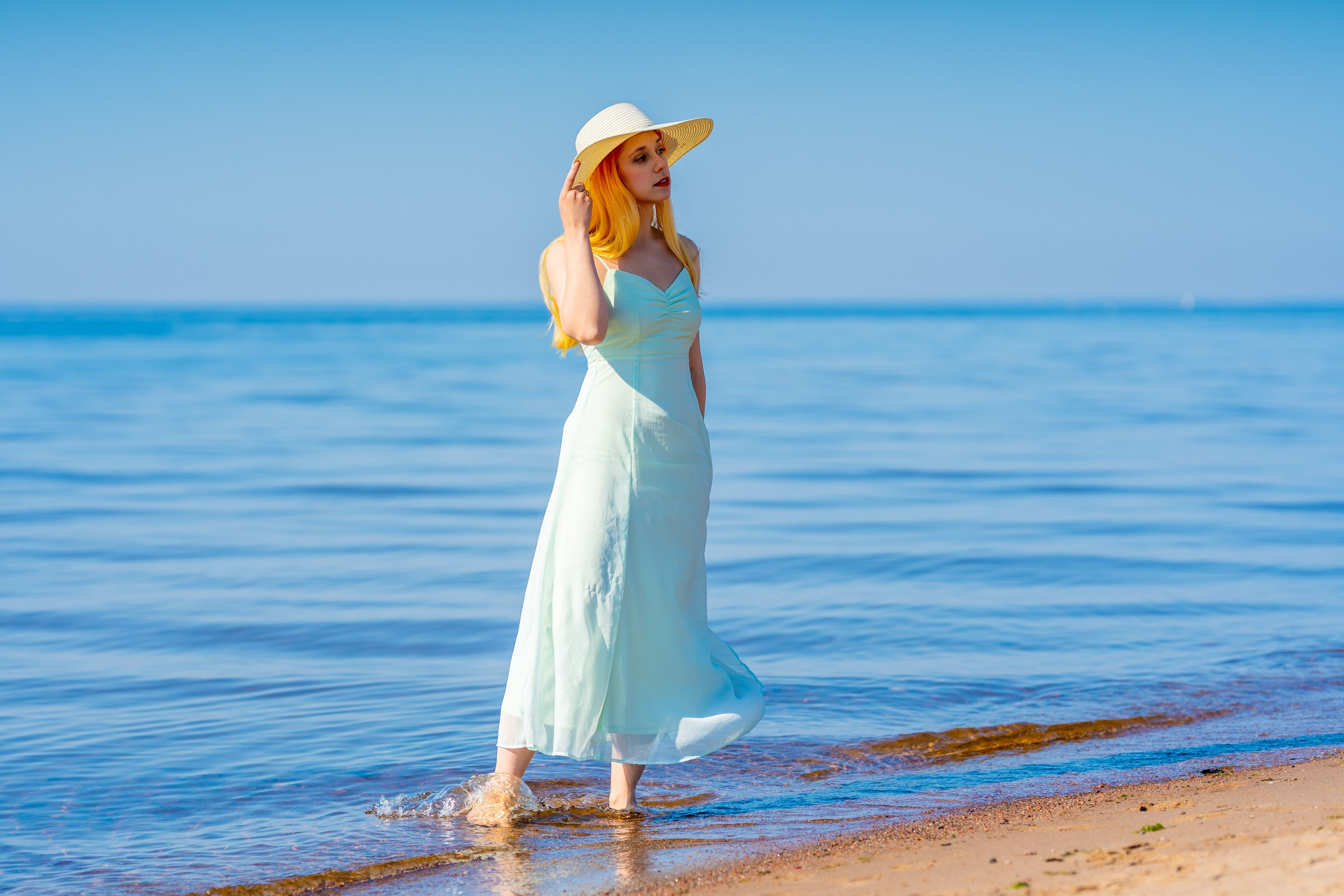 Настя Павлова. Залив. Портретный фотограф в Санкт-Петербурге Александр Быстрицкий
