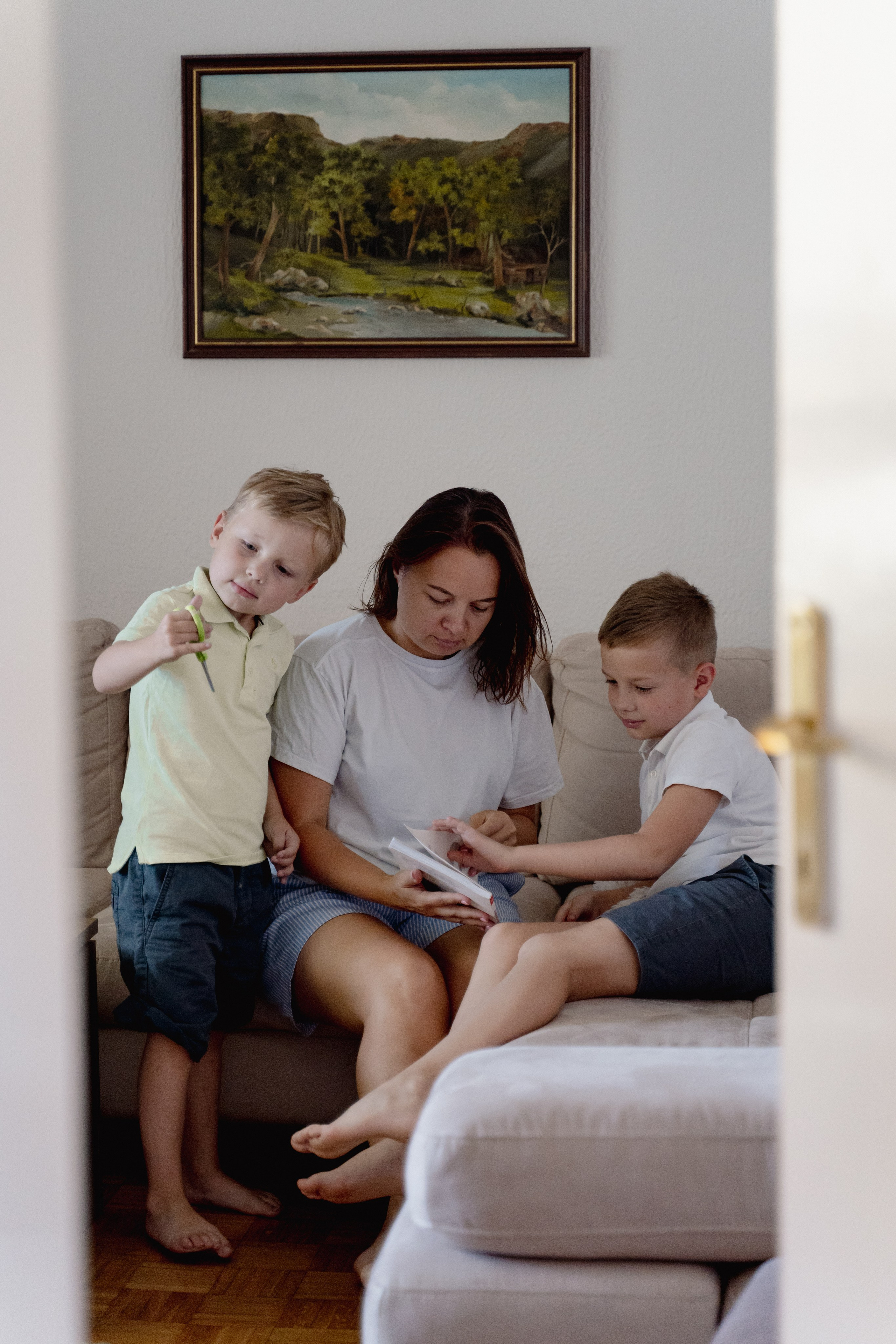 Саша, Ефим и Макс. Лайфстайл фотограф в Санкт-Петербурге — Наташа Шмидт