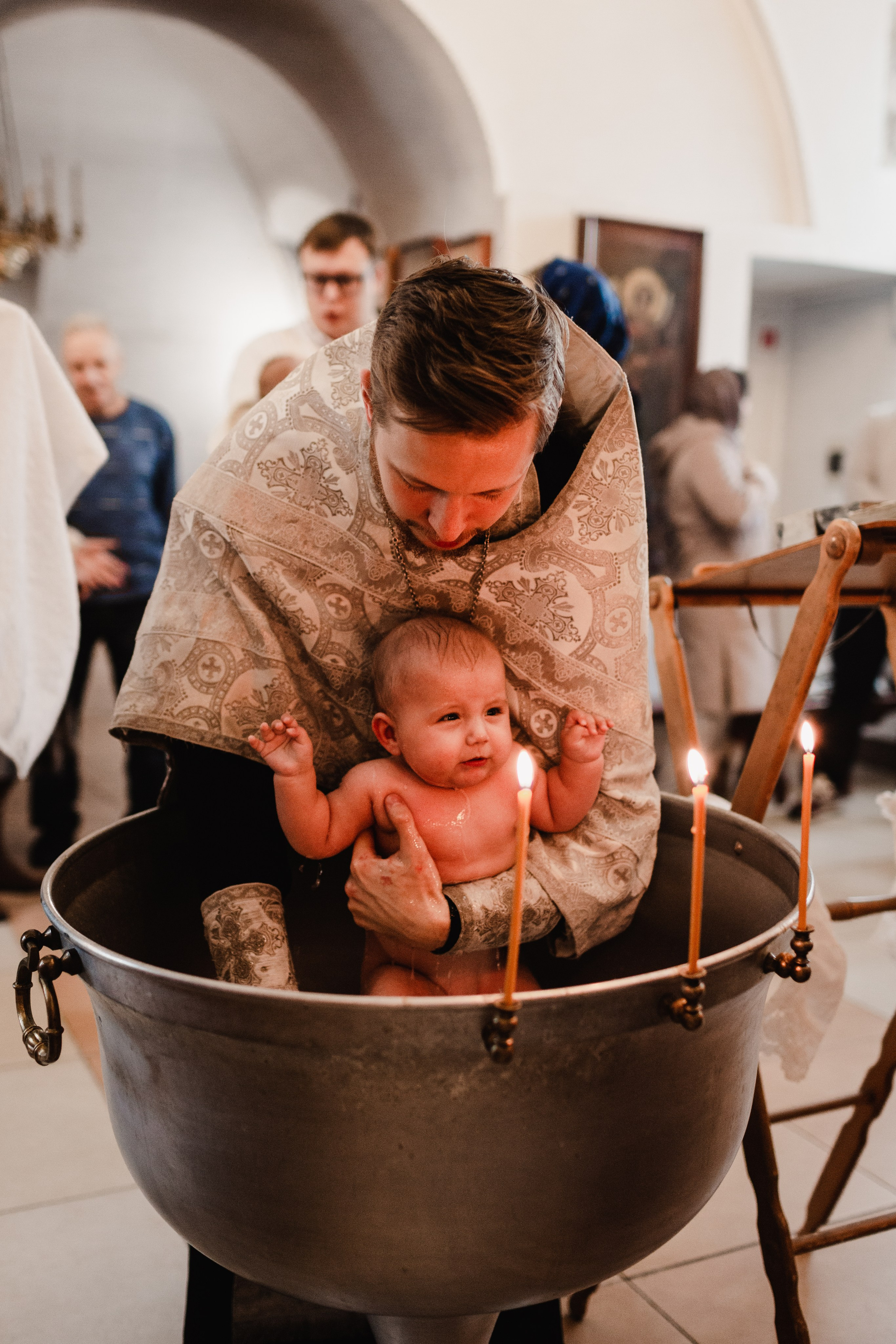 Таинство крещения. Фотограф и видеограф Мария Банщикова, Солнечногорск, Москва