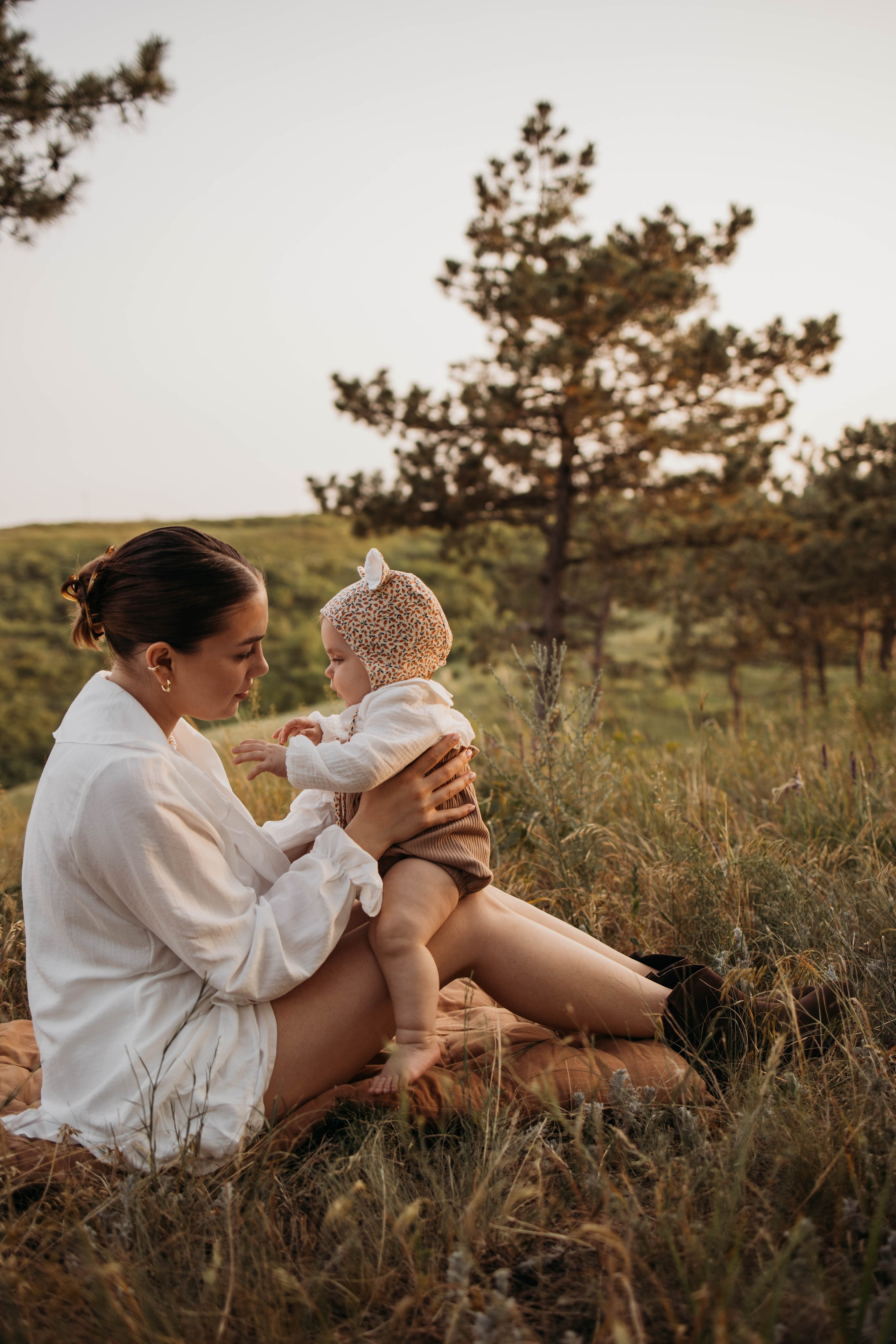 Про маленькую Аглаю и ее маму и папу. Фотограф Алевтина Матешук