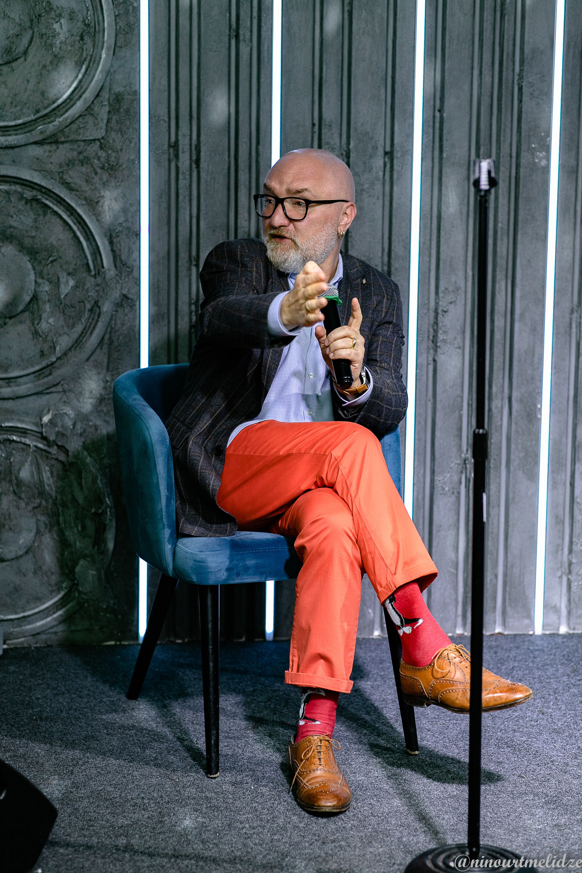 Пресс конференция Kevin Maccoy. Art photographer Nino