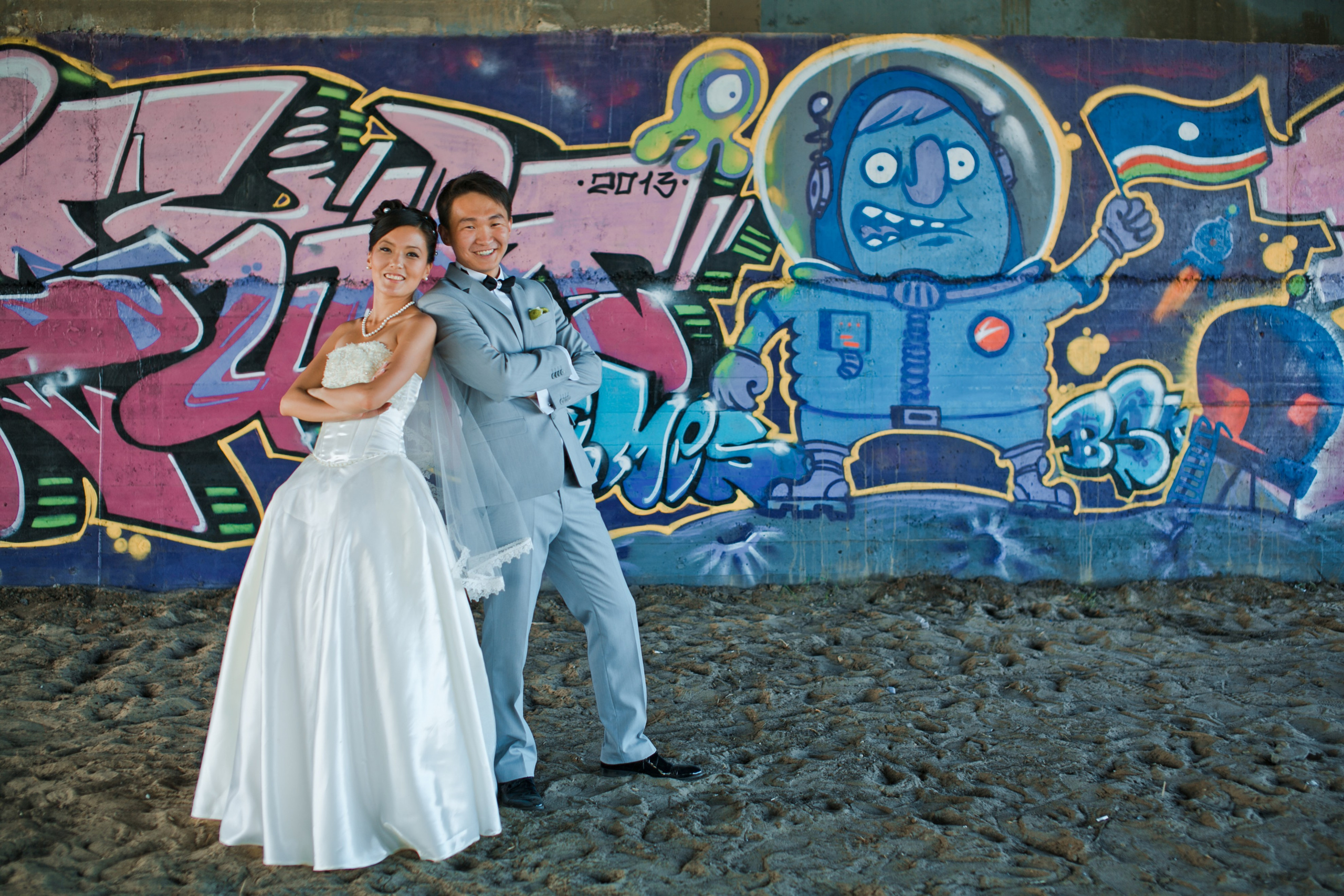 Летнее свадебное фото. Фотограф Надежда Куин, Якутск