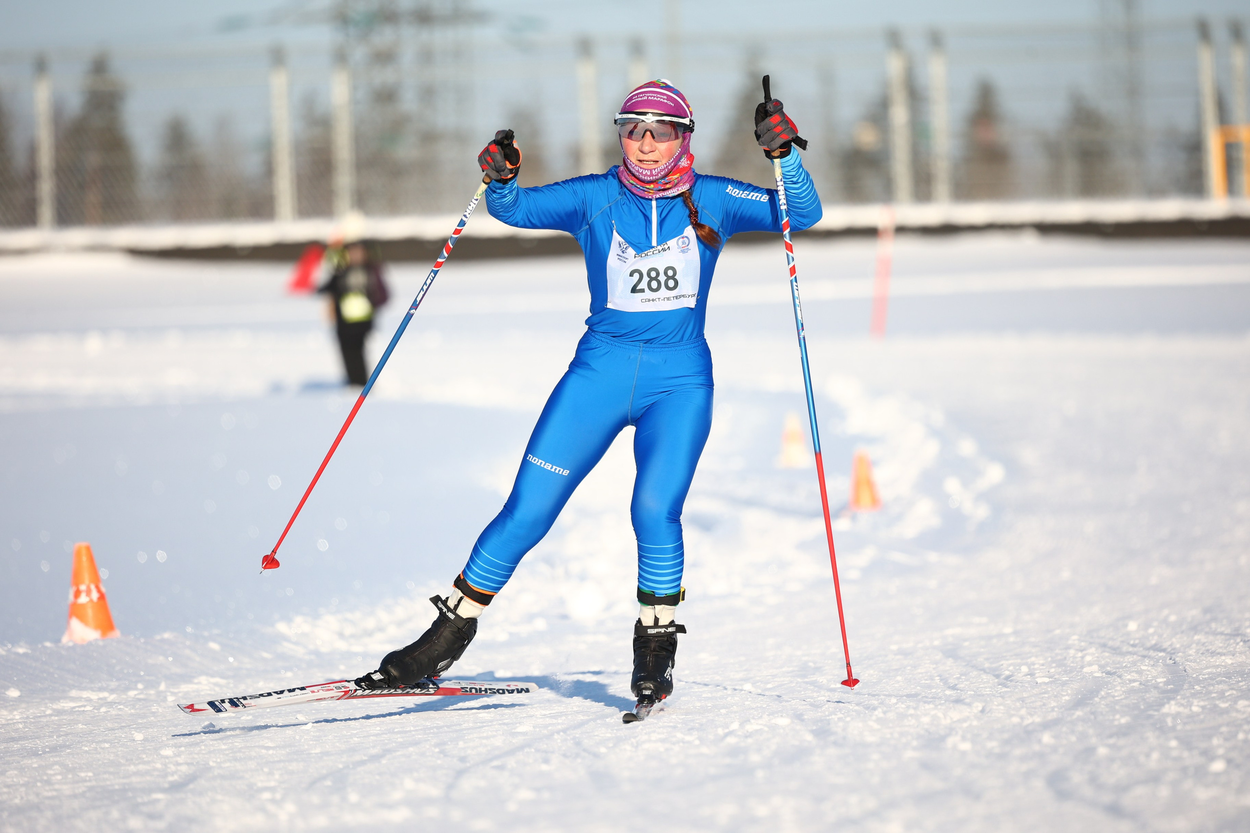 Лыжня России Игора Драйв 2025. Спортивный фотограф в Санкт-Петербурге Илья Vacool