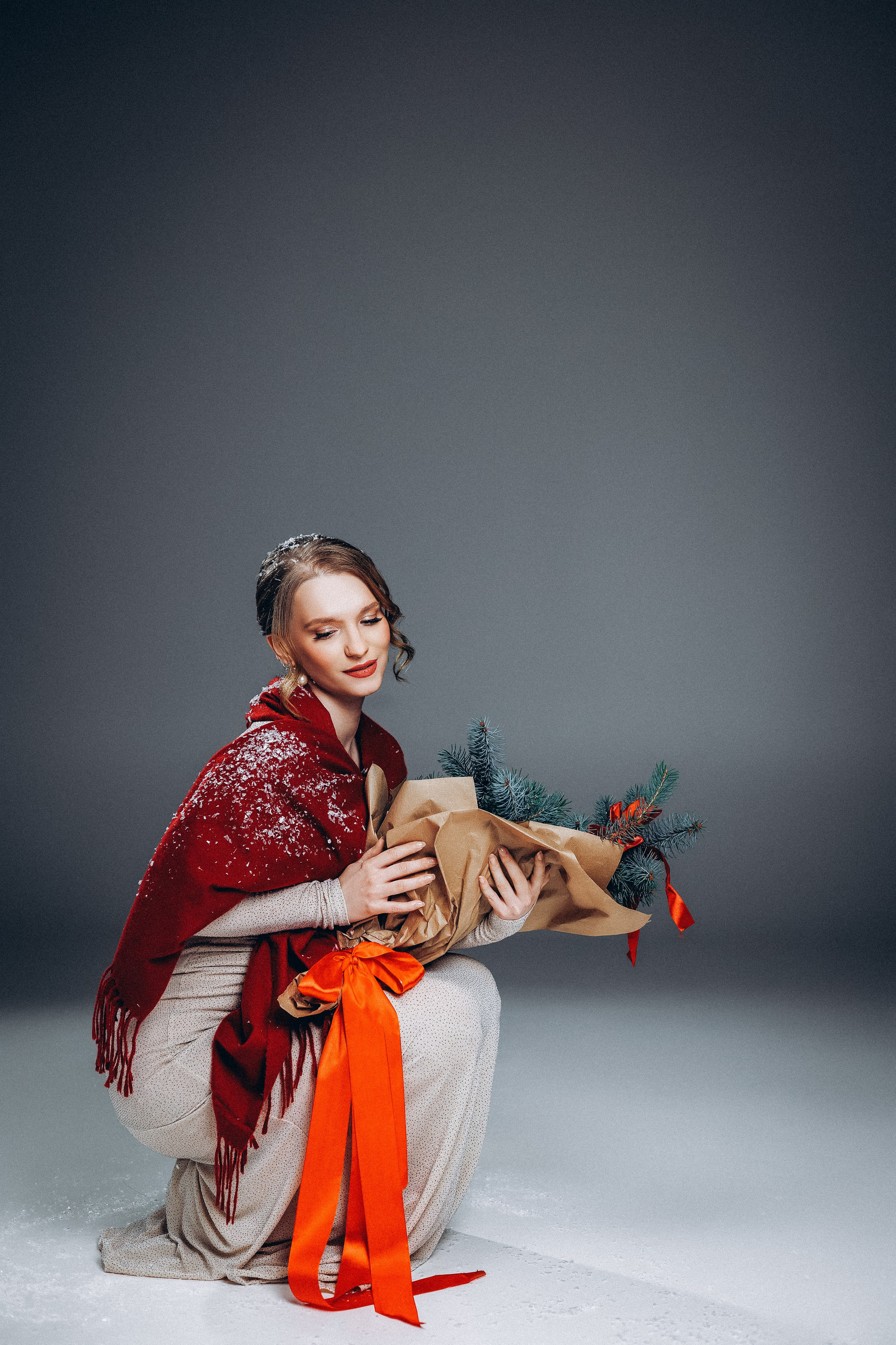 Женский портрет в студии. Фотограф Минск