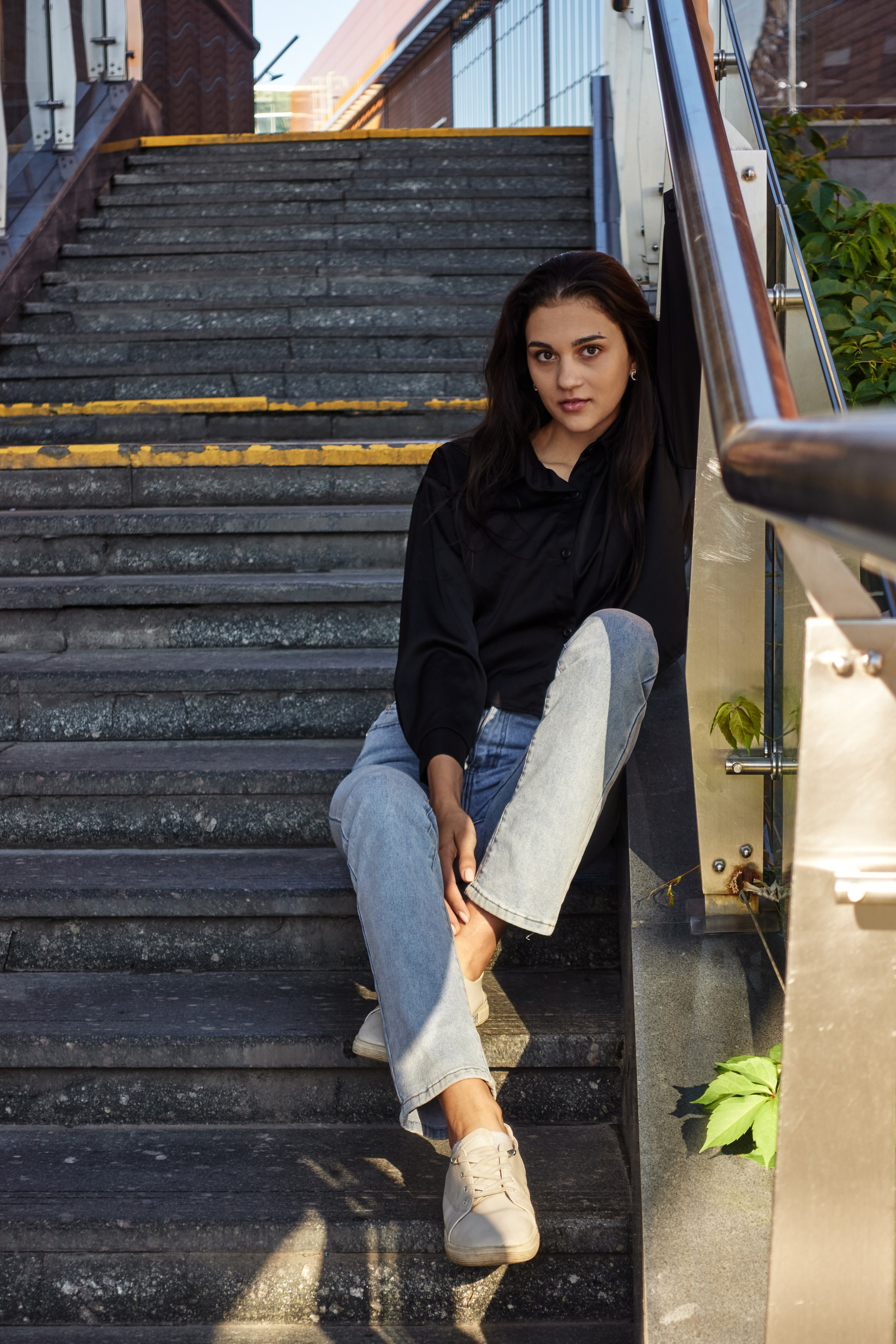 Модельная съёмка на «дюймовую» камеру. Фотограф в Москве Михаил Елизарьев