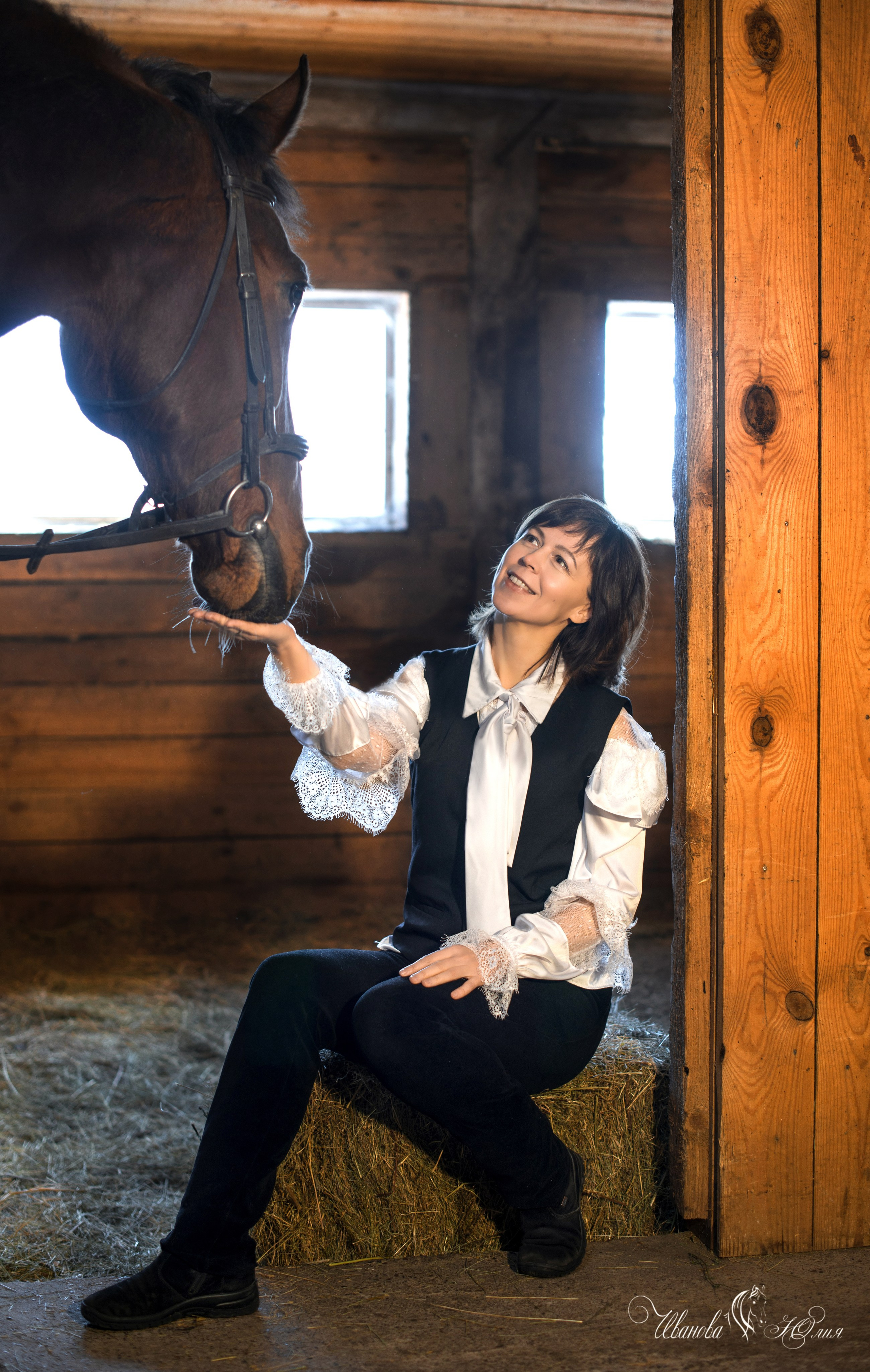 Настя и Финист. Конный фотограф в Саратове Юлия Иванова