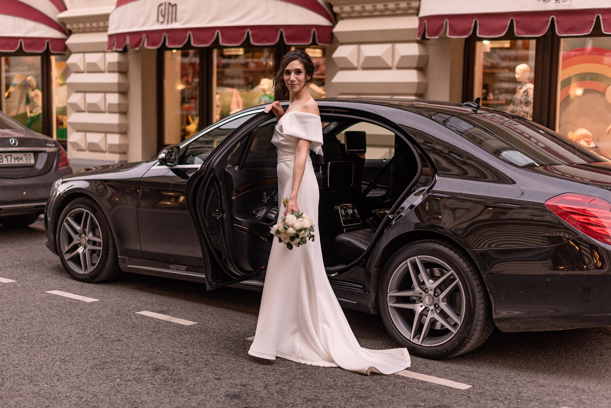 Фотосессия свадьбы на Красной площади и в Цуме. Свадебный фотограф в Москве и Московской области Елена Четоркина