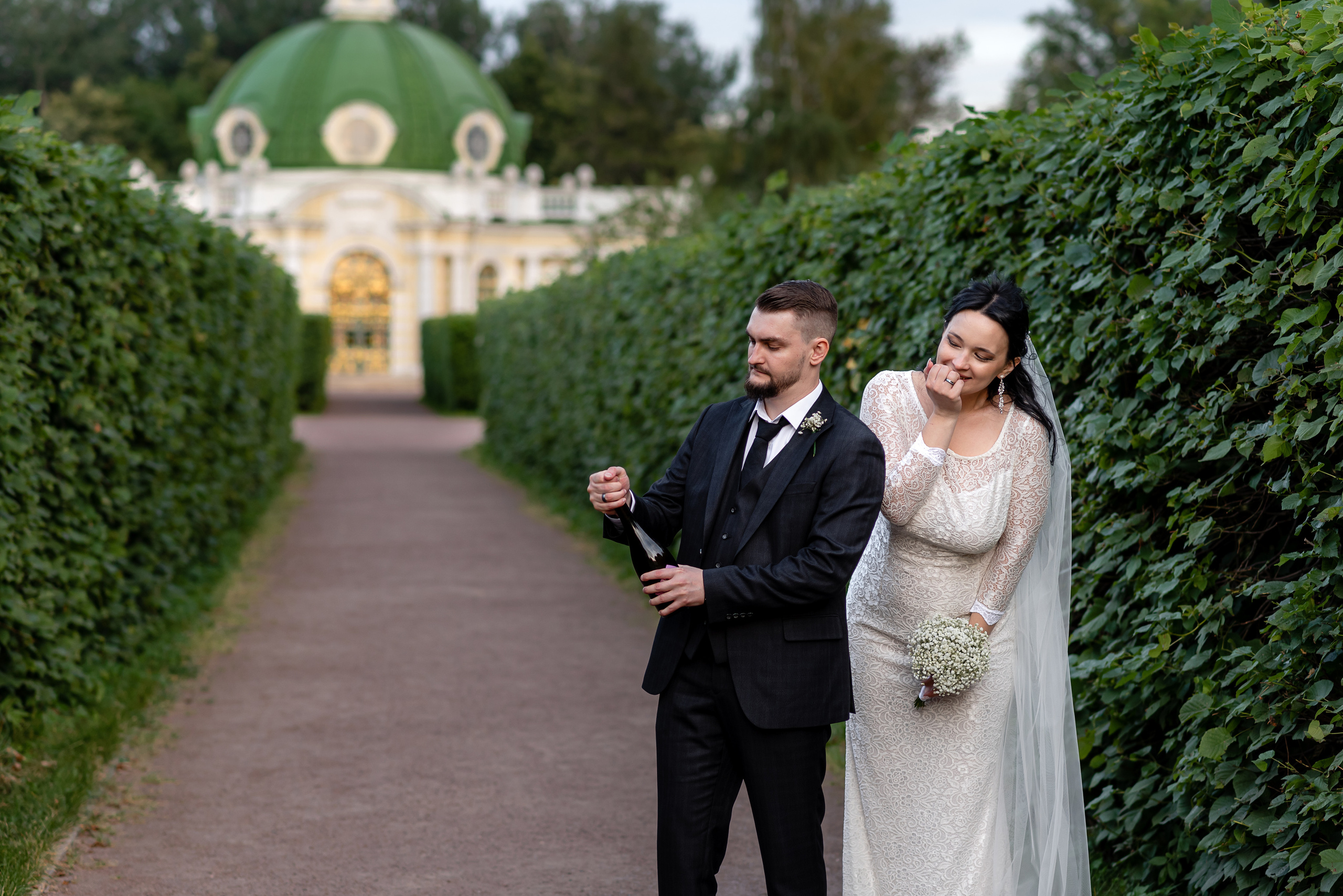 Заповедник Кусково. Свадебный фотограф в Москве и Московской области Елена Четоркина