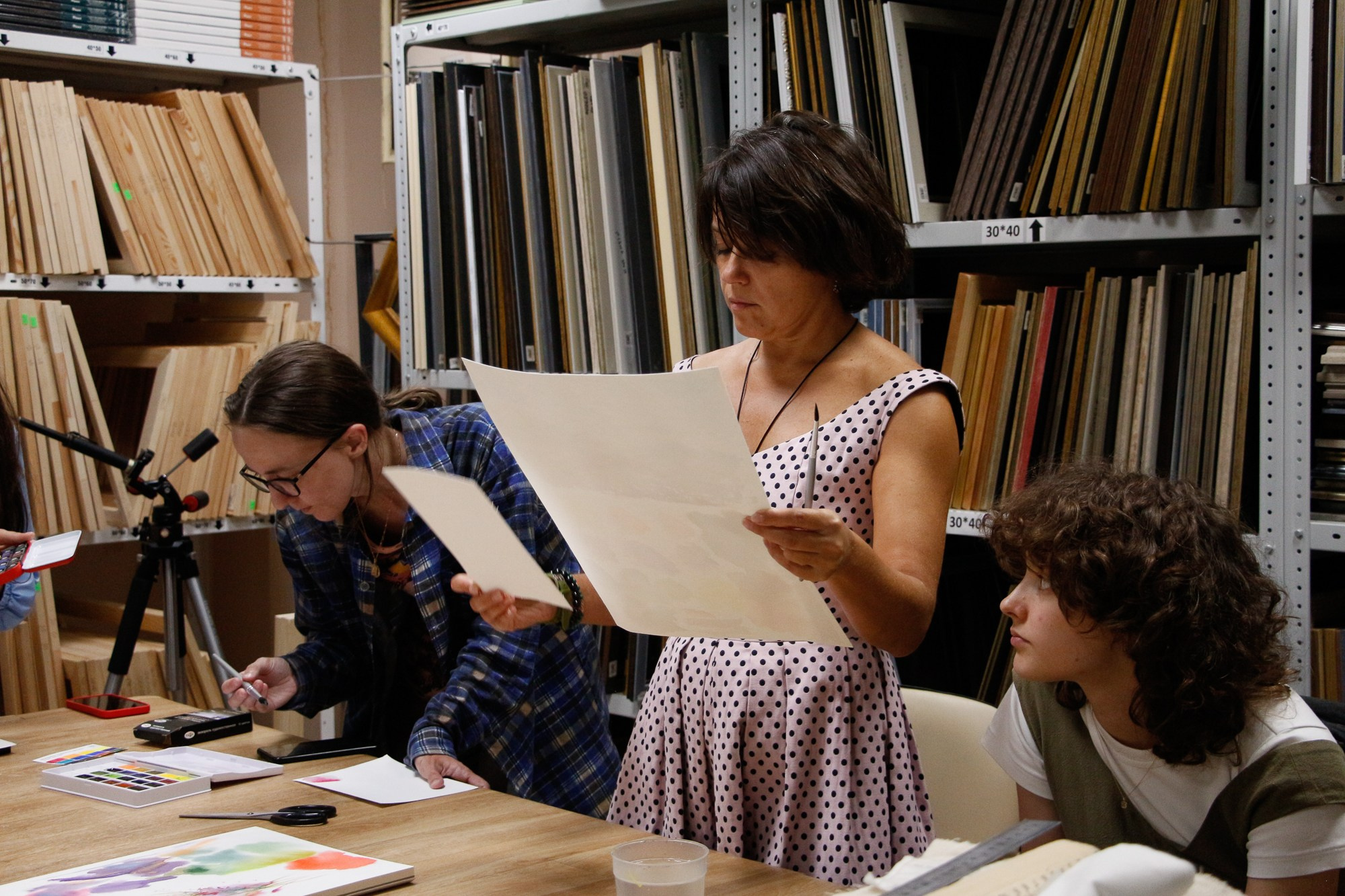 Акварельный демо-класс. Фотограф в Екатеринбурге Пойгина Елена