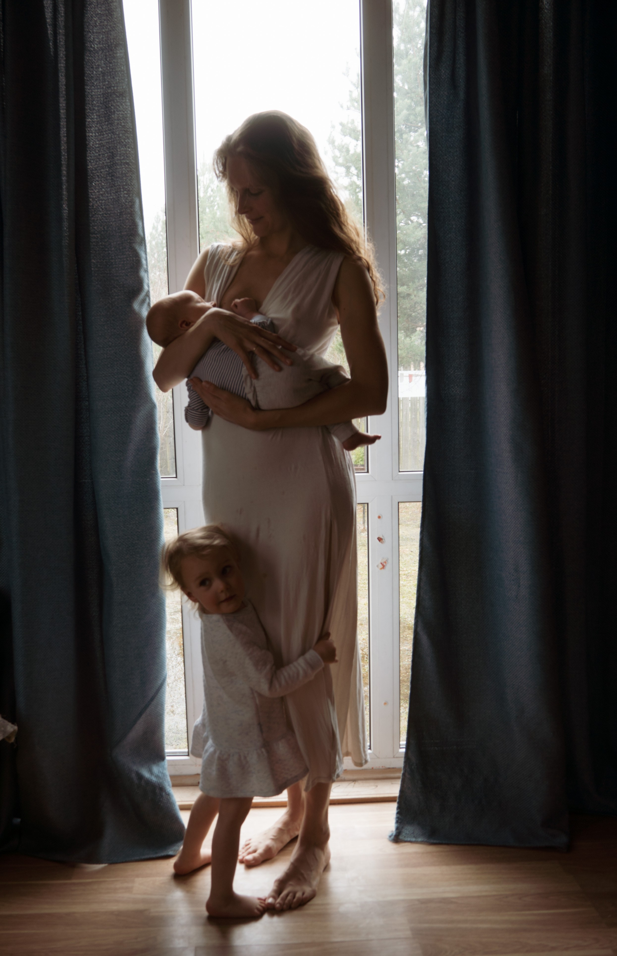 Домашняя фотосессия с двумя детьми. Видеограф Осинина Татьяна — видеосъемка в Москве