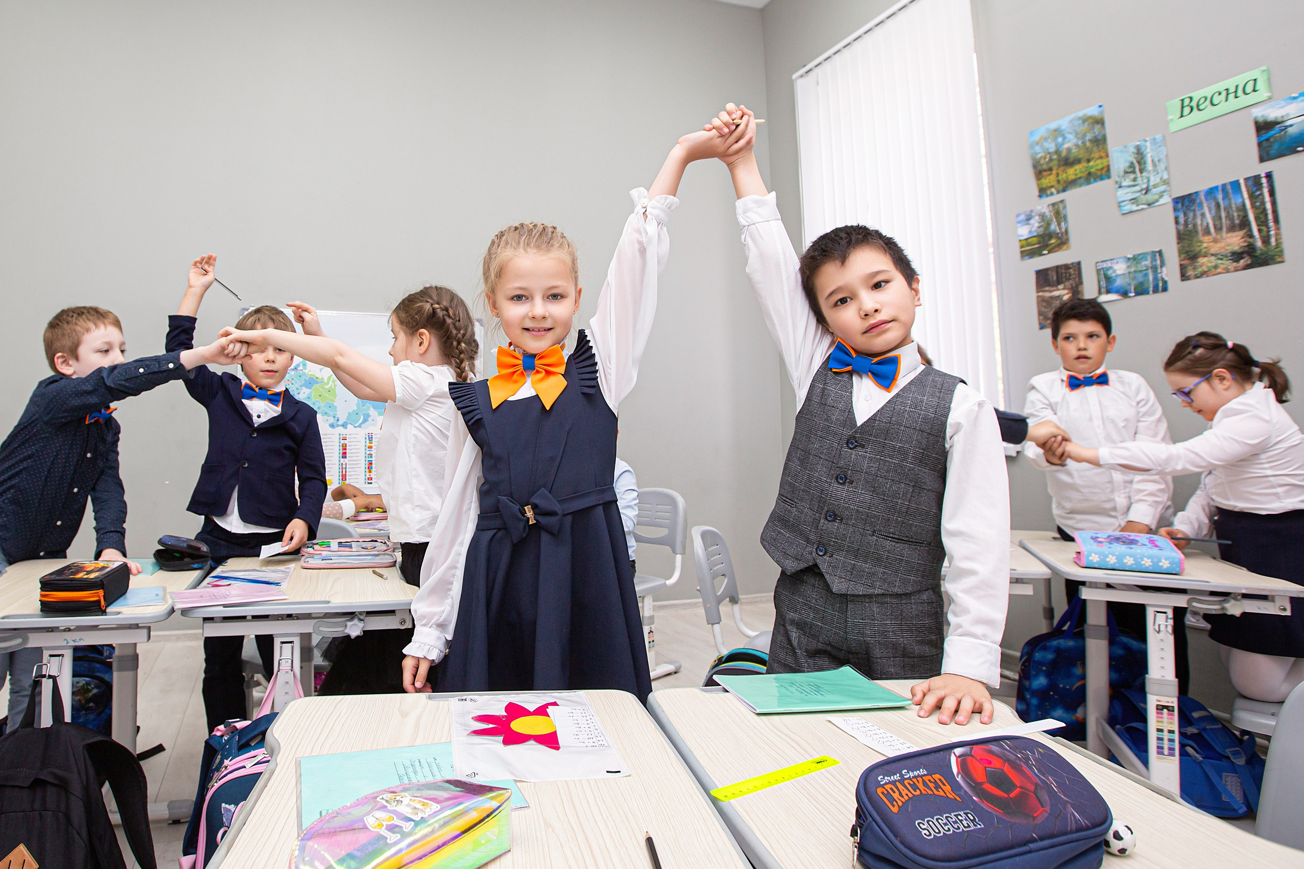 Фотосъёмка для выпускных альбомов из начальной школы. Свадебный, семейный, детский фотограф в Санкт-Петербурге