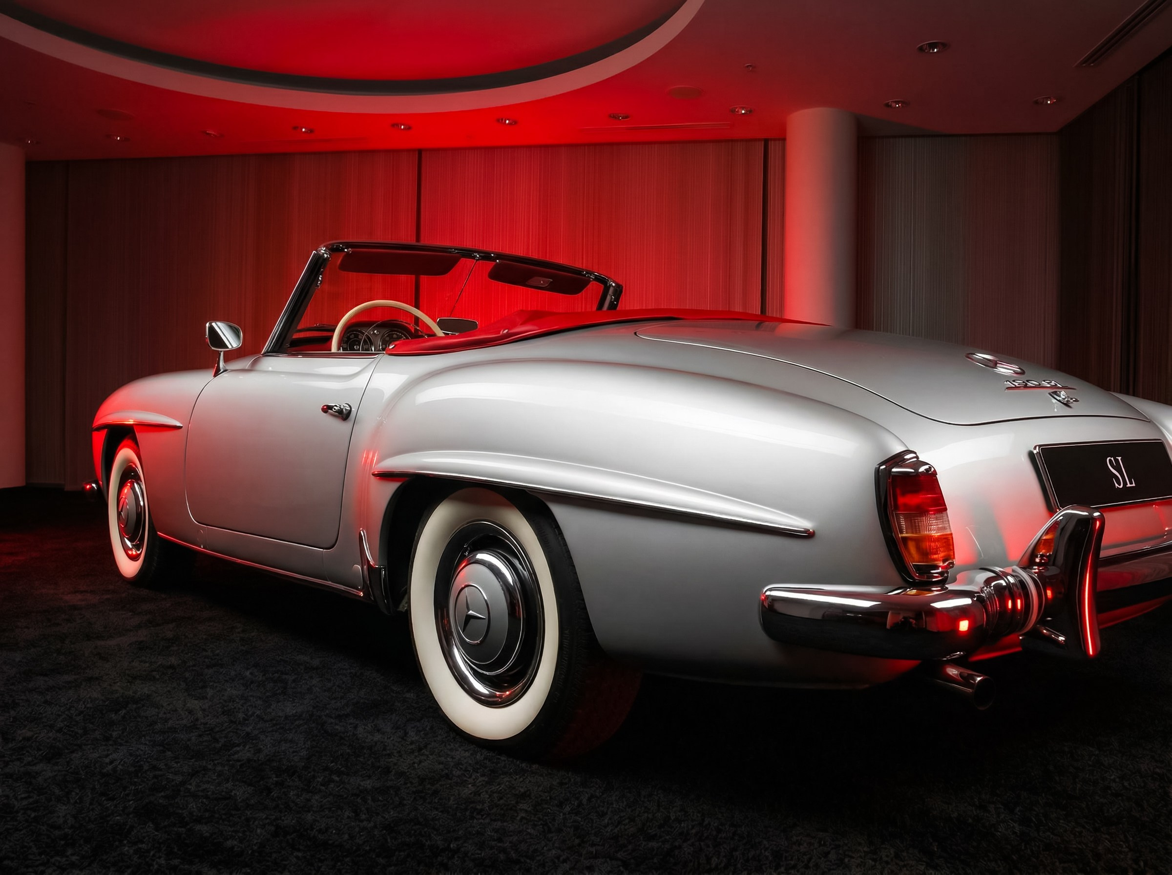 Mercedes-Benz 190SL. Автомобильный фотограф в Москве | Базилев Александр