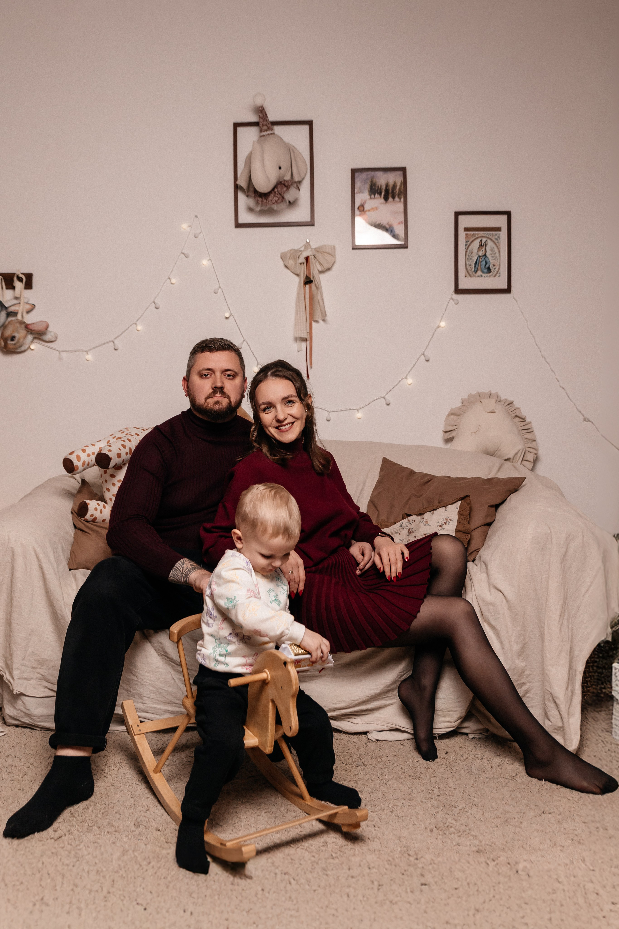 Новогодняя. Семейный фотограф Минск Усова Ольга