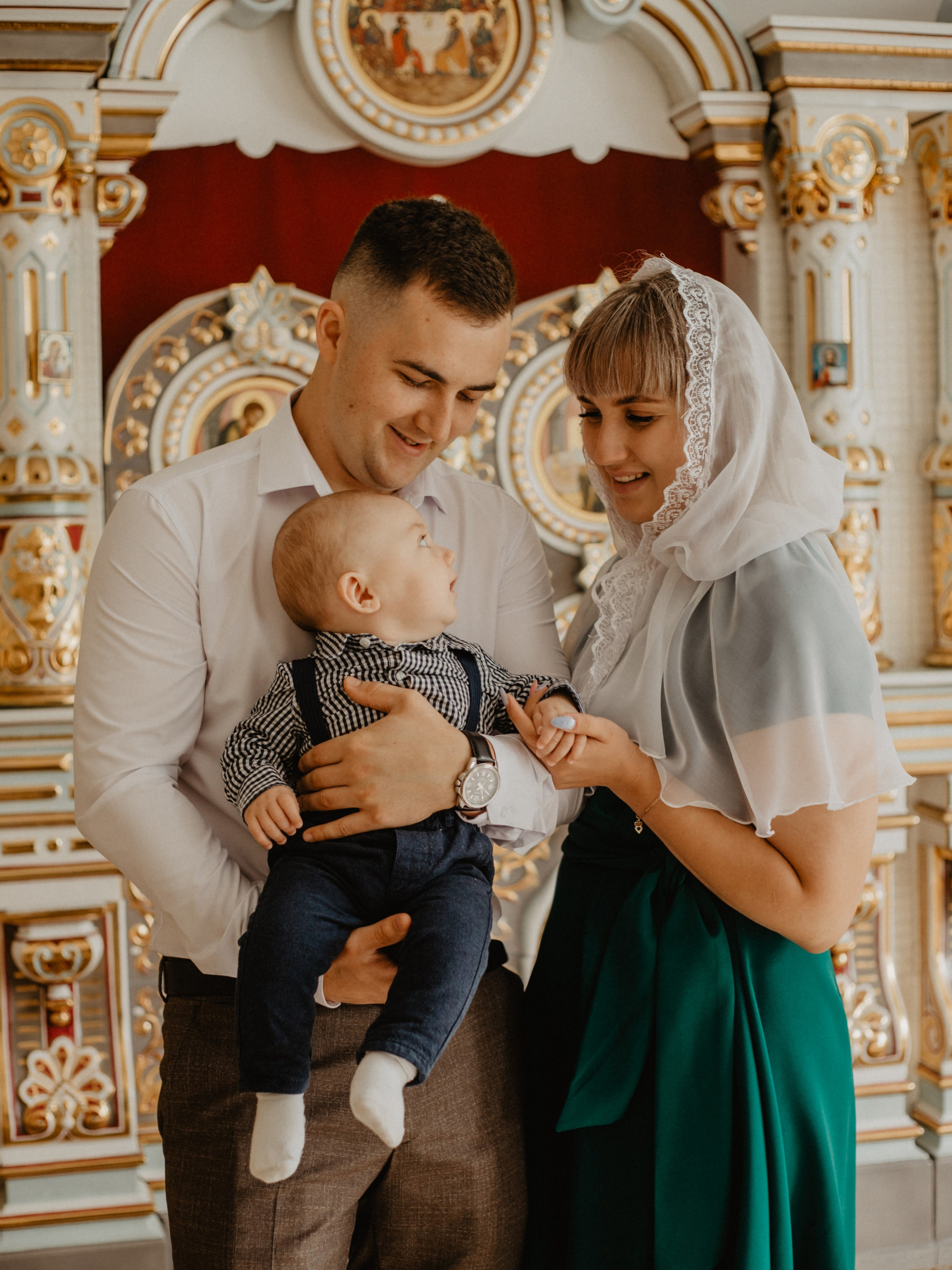 Крещение Мирона. Семейный и детский фотограф в  г. Екатеринбурге Холодова Юлия