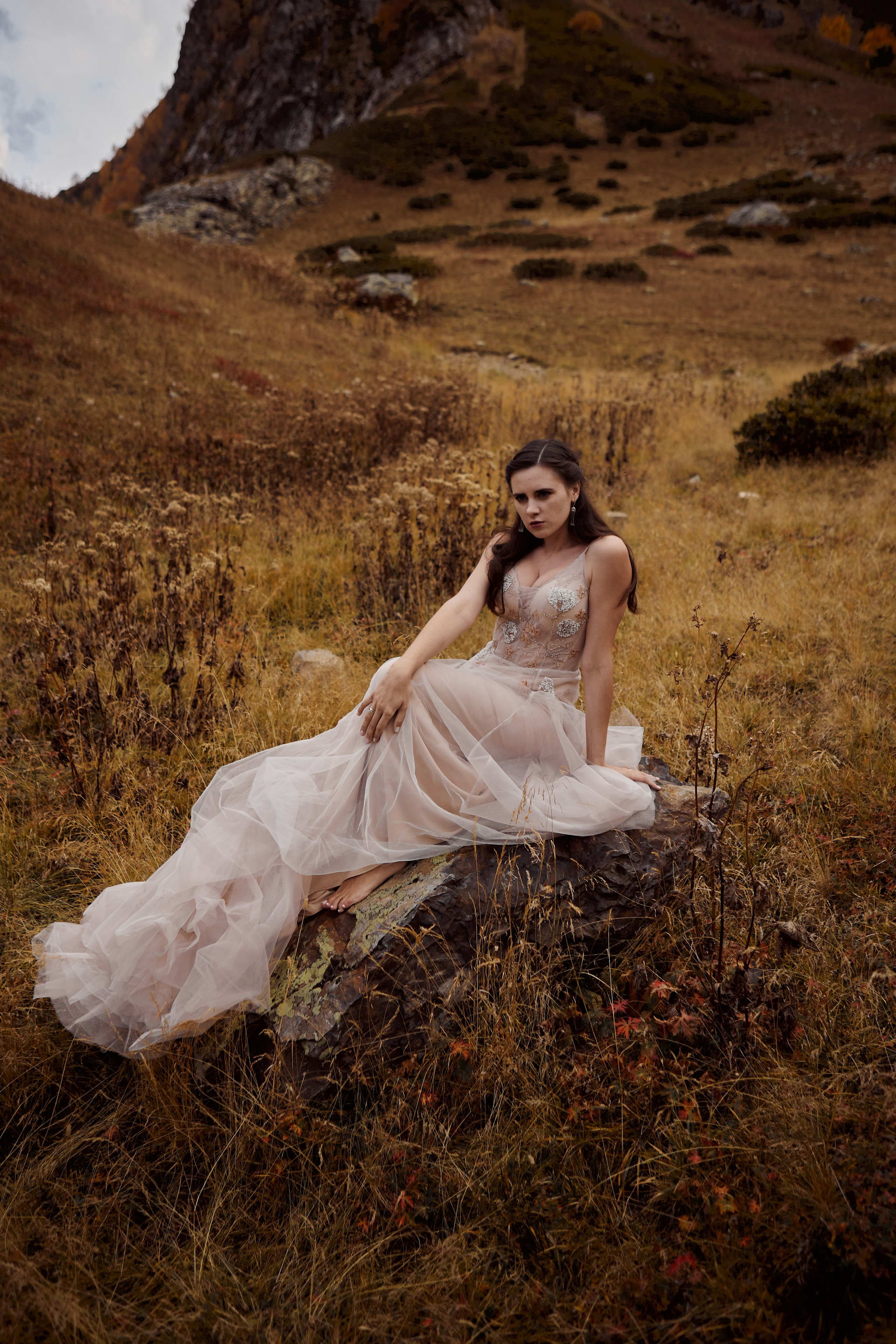 Свадебная фотосессия в горах. Свадебный и семейный фотограф в Сочи-Красной поляне Ларионова Анна