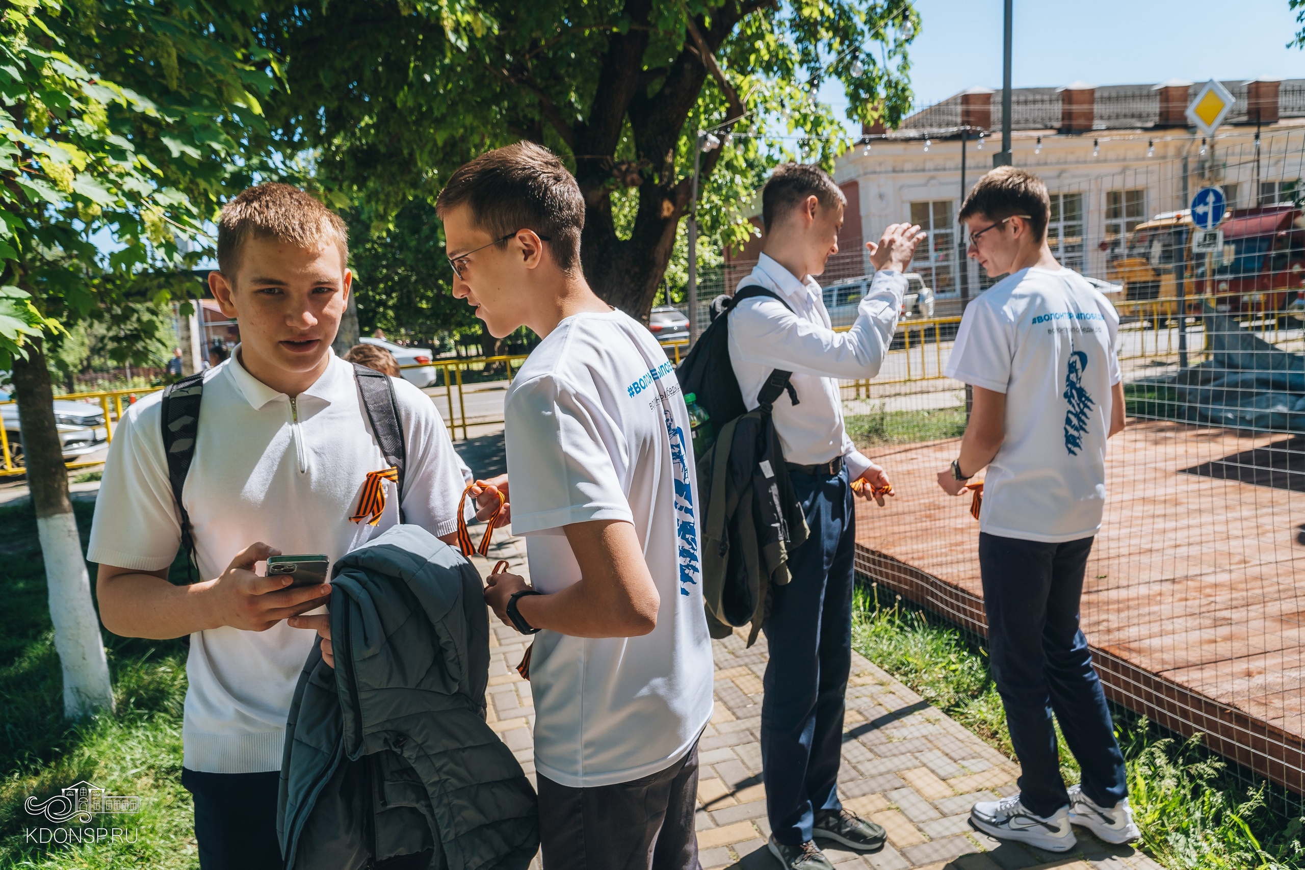 «Георгиевская ленточка». Новотитаровский Дом культуры