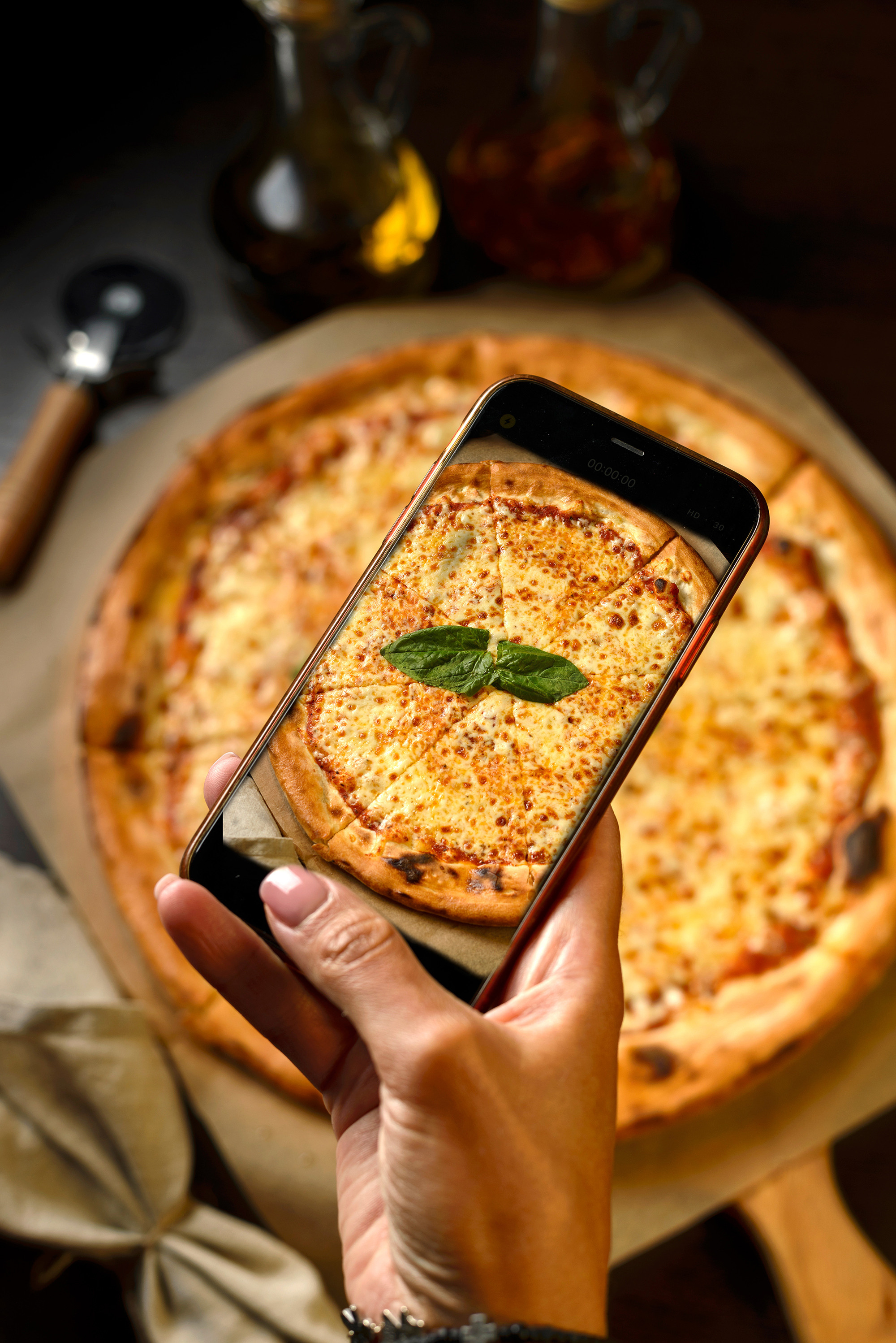 Съемка контента для ресторана