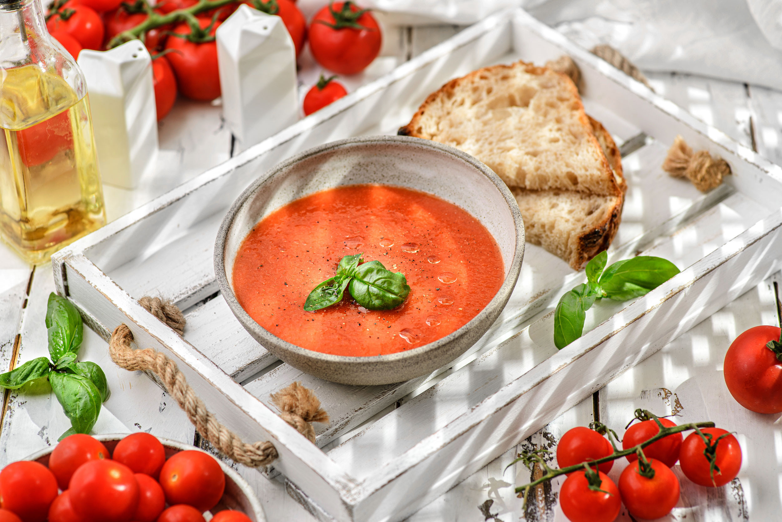 Томатный суп гаспачо