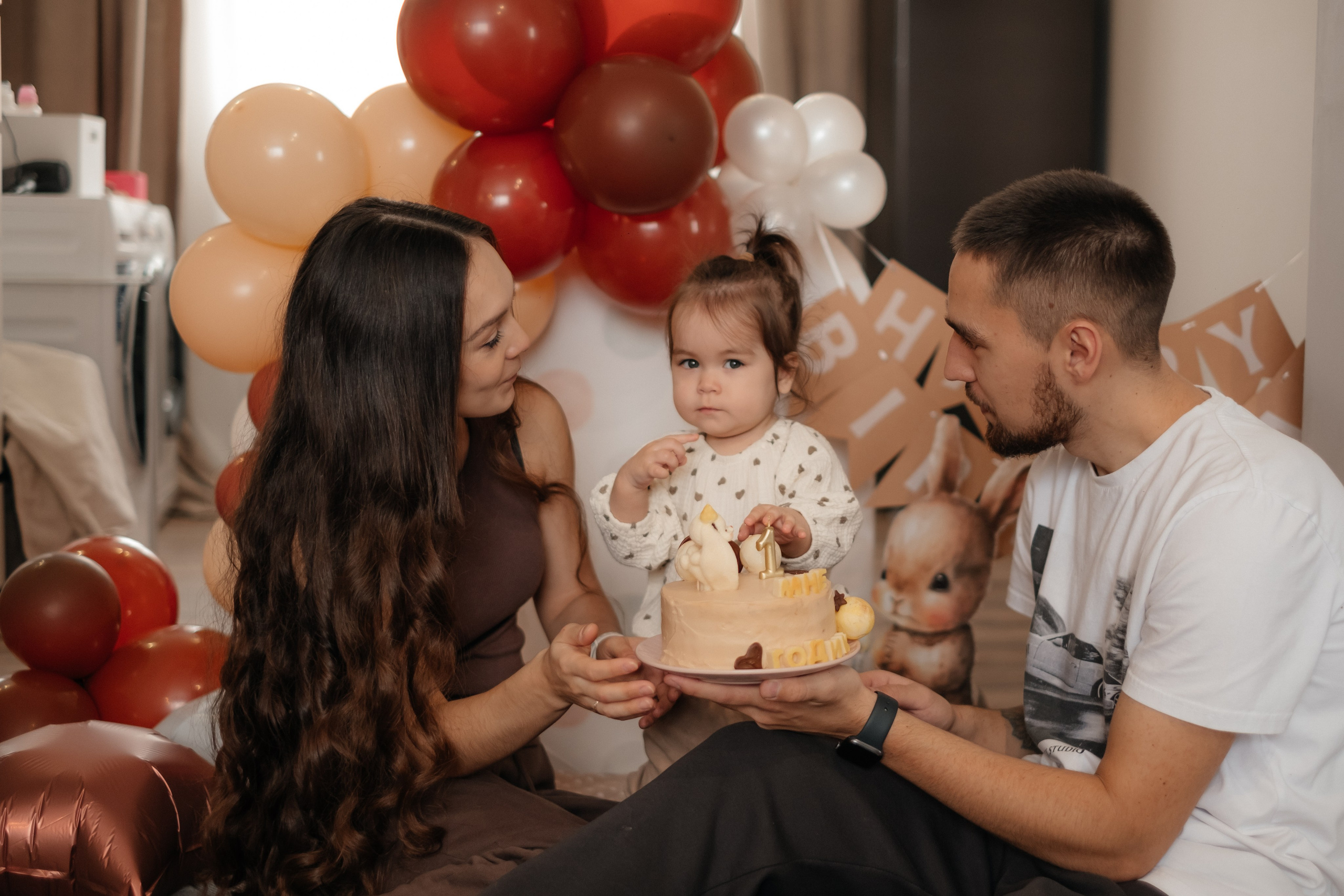 Катя, Саша и Еся | домашняя съемка. Фотограф в Новосибирске Диана Ильиных