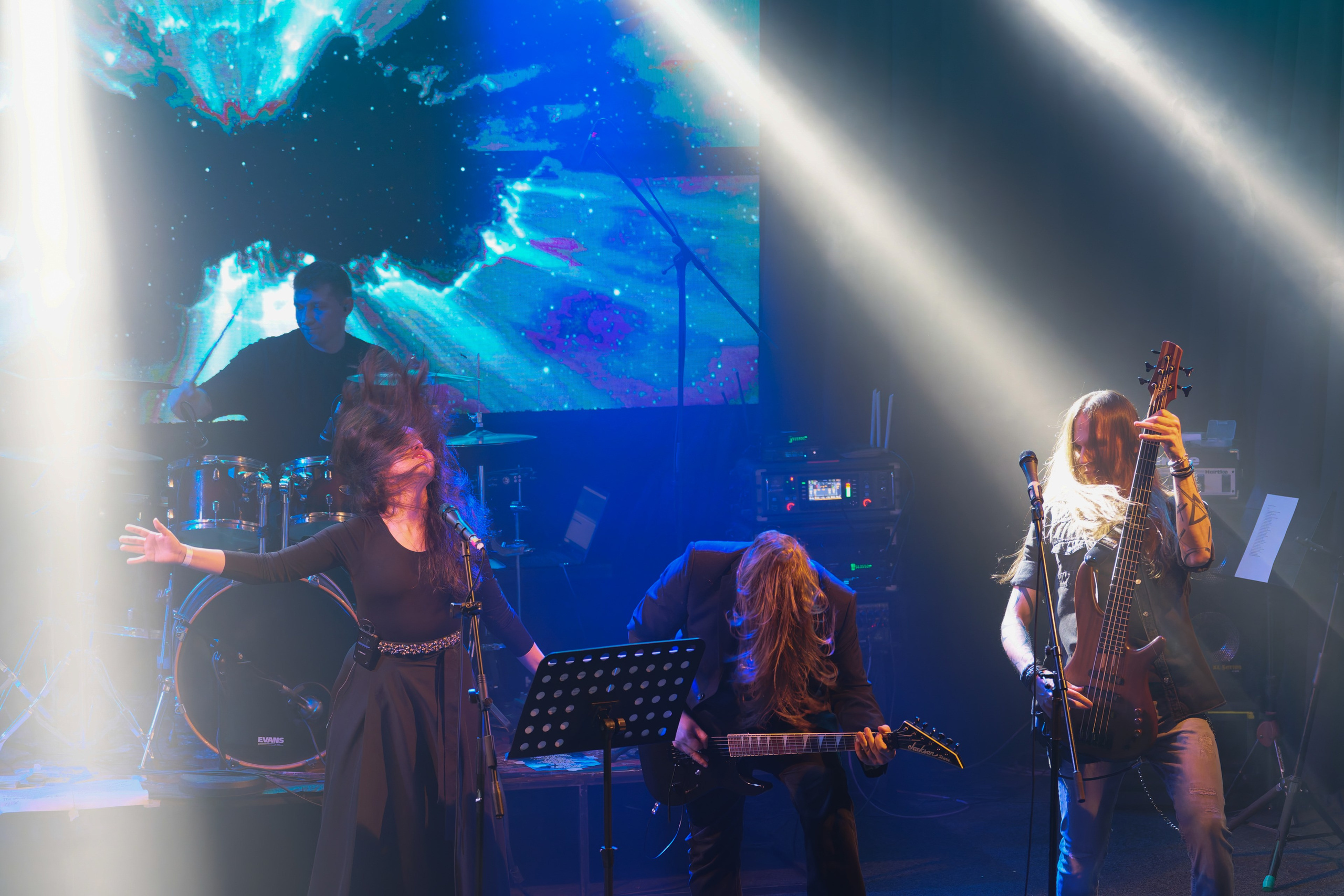 Группа Nimea (Nightwish кавер). Андрей Васильев. Фотограф, Санкт-Петербург, Российская Федерация