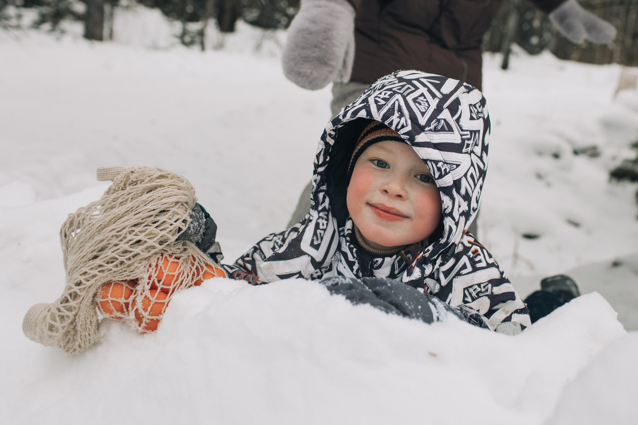 Женечка с семьей. Дачная история. Семейный фотограф Томск