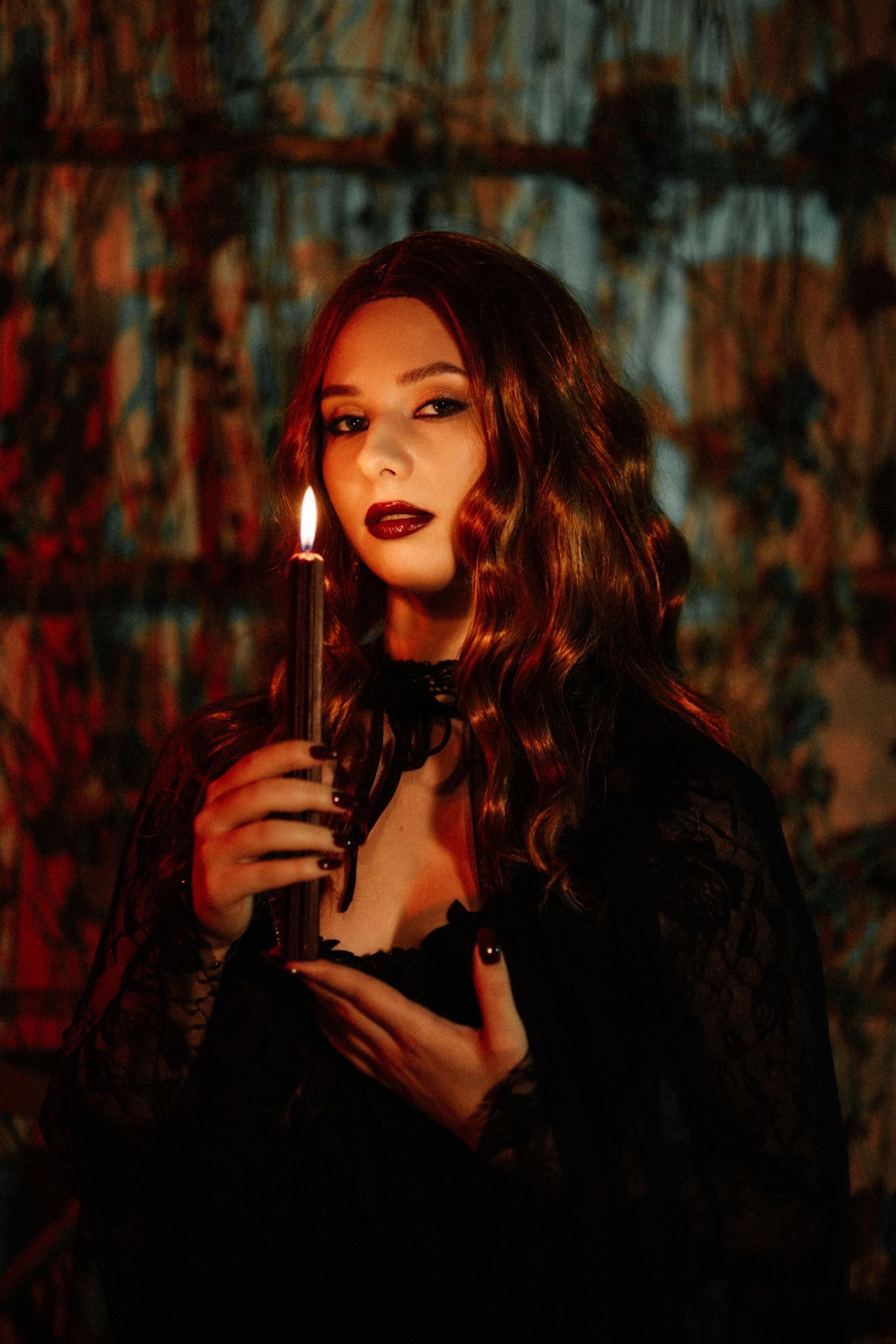 Для Саши | ведьма соблазнительница 🕯️. Портретный фотограф в Новосибирске