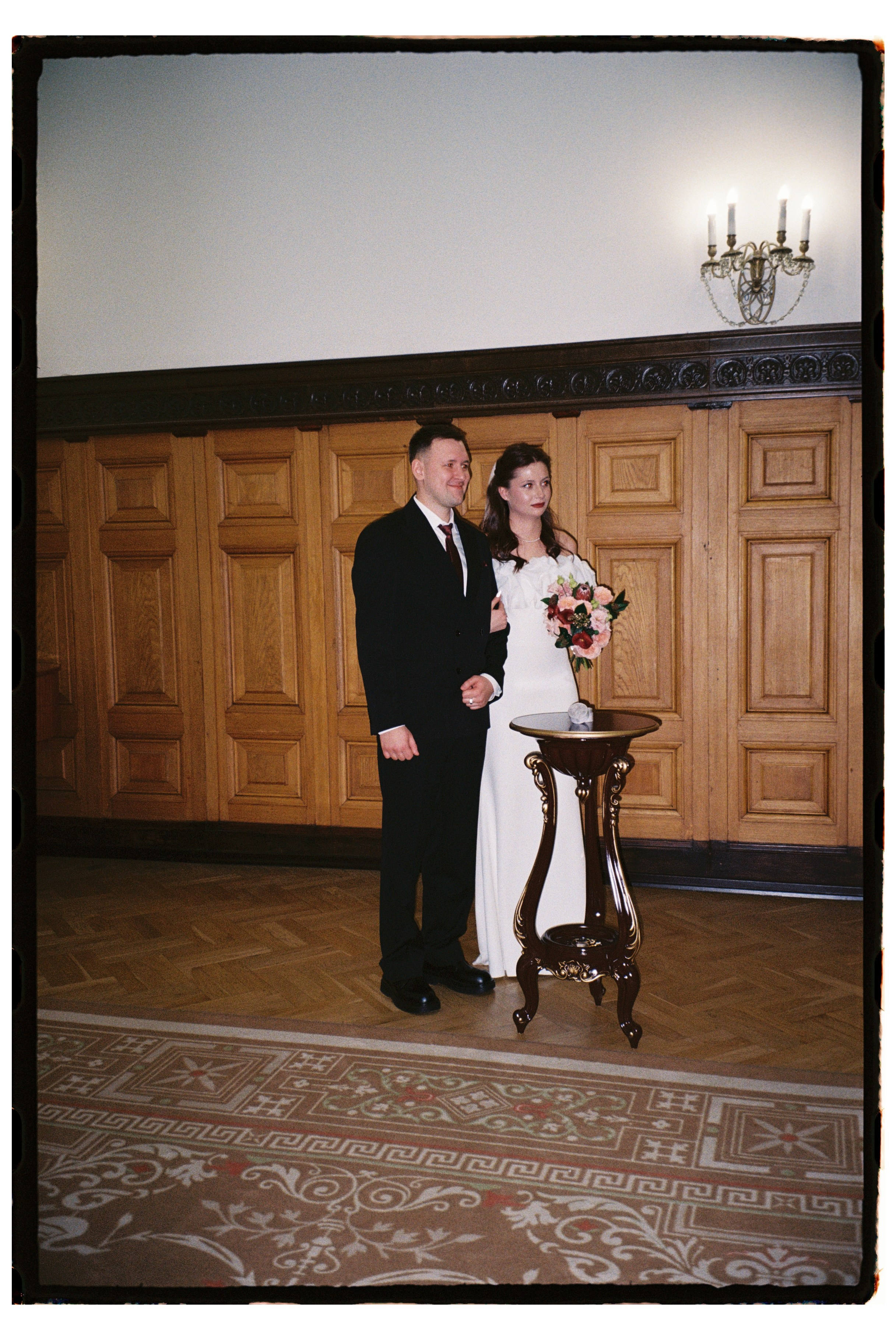 На плёнку (Оля и Денис). Фотограф в Москве — Евгения Прокопенко