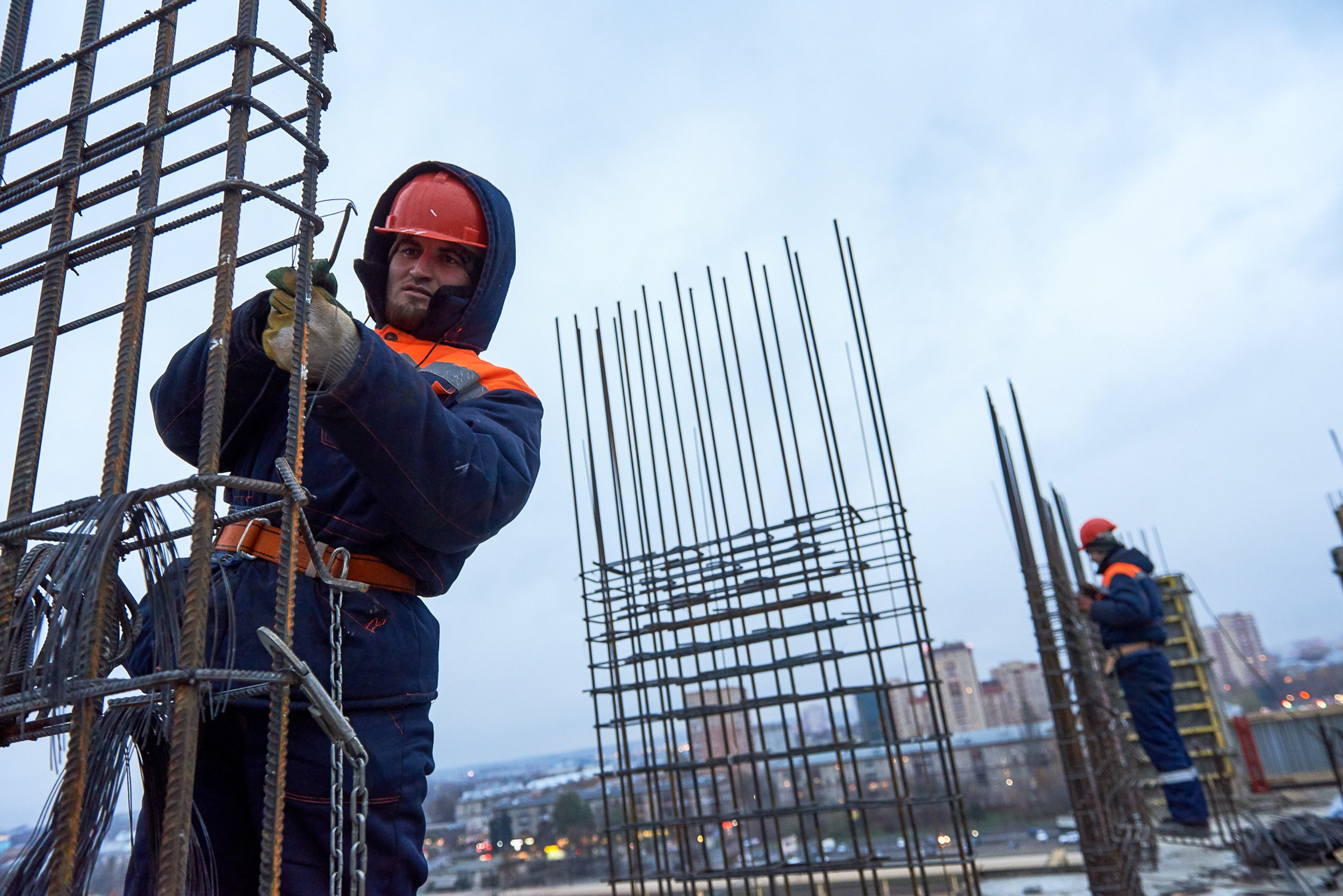 Строительство. Герман Лепёхин коммерческий фотограф в Москве: репортаж, портреты, интерьеры, производство
