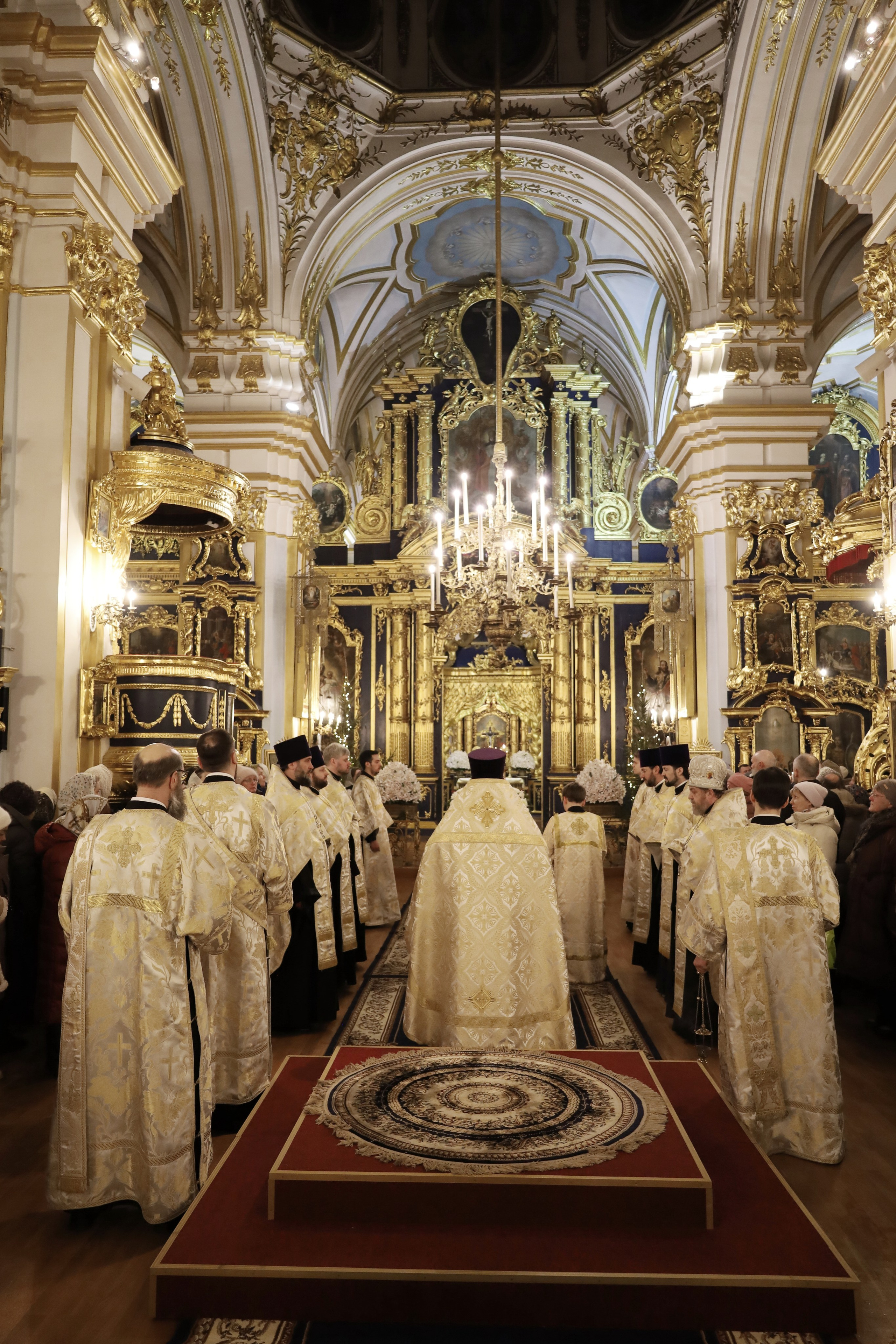 НАВЕЧЕРИЕ РОЖДЕСТВА ХРИСТОВА (РОЖДЕСТВЕНСКИЙ СОЧЕЛЬНИК). НИКОЛО-БОГОЯВЛЕНСКИЙ МОРСКОЙ СОБОР