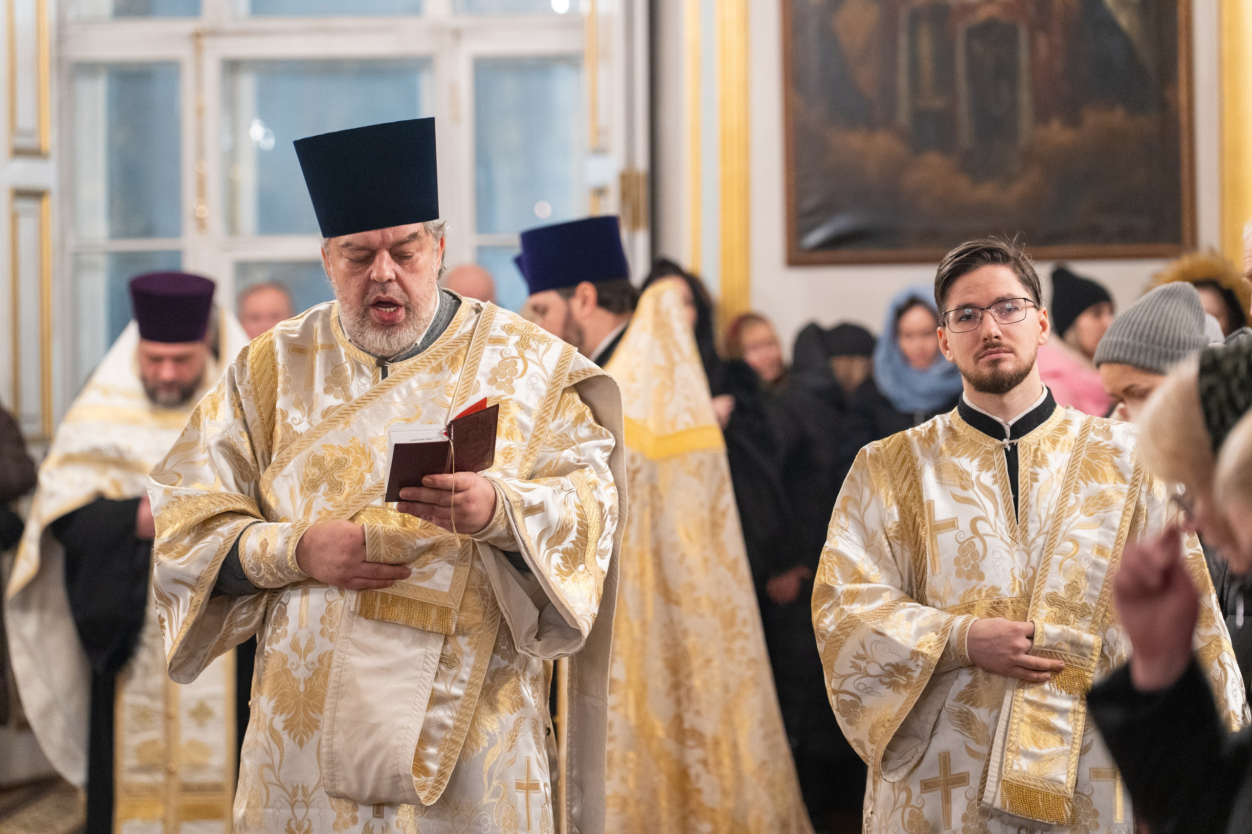 Праздничное бдение в Николо-Богоявленском морском соборе. НИКОЛО-БОГОЯВЛЕНСКИЙ МОРСКОЙ СОБОР