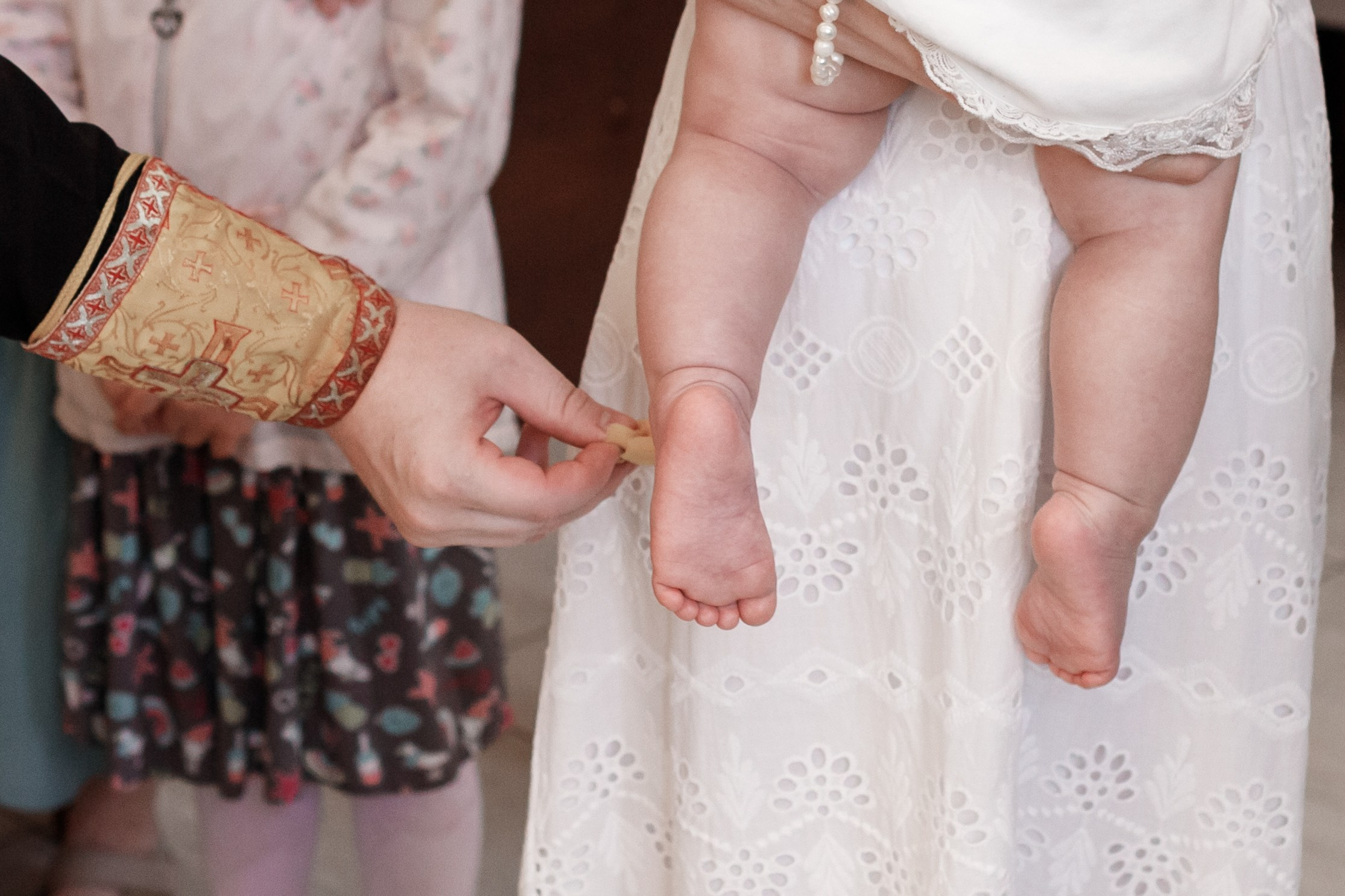 Крещение Василисы. Фотограф новорожденных в г. Оренбурге Екатерина Козлова
