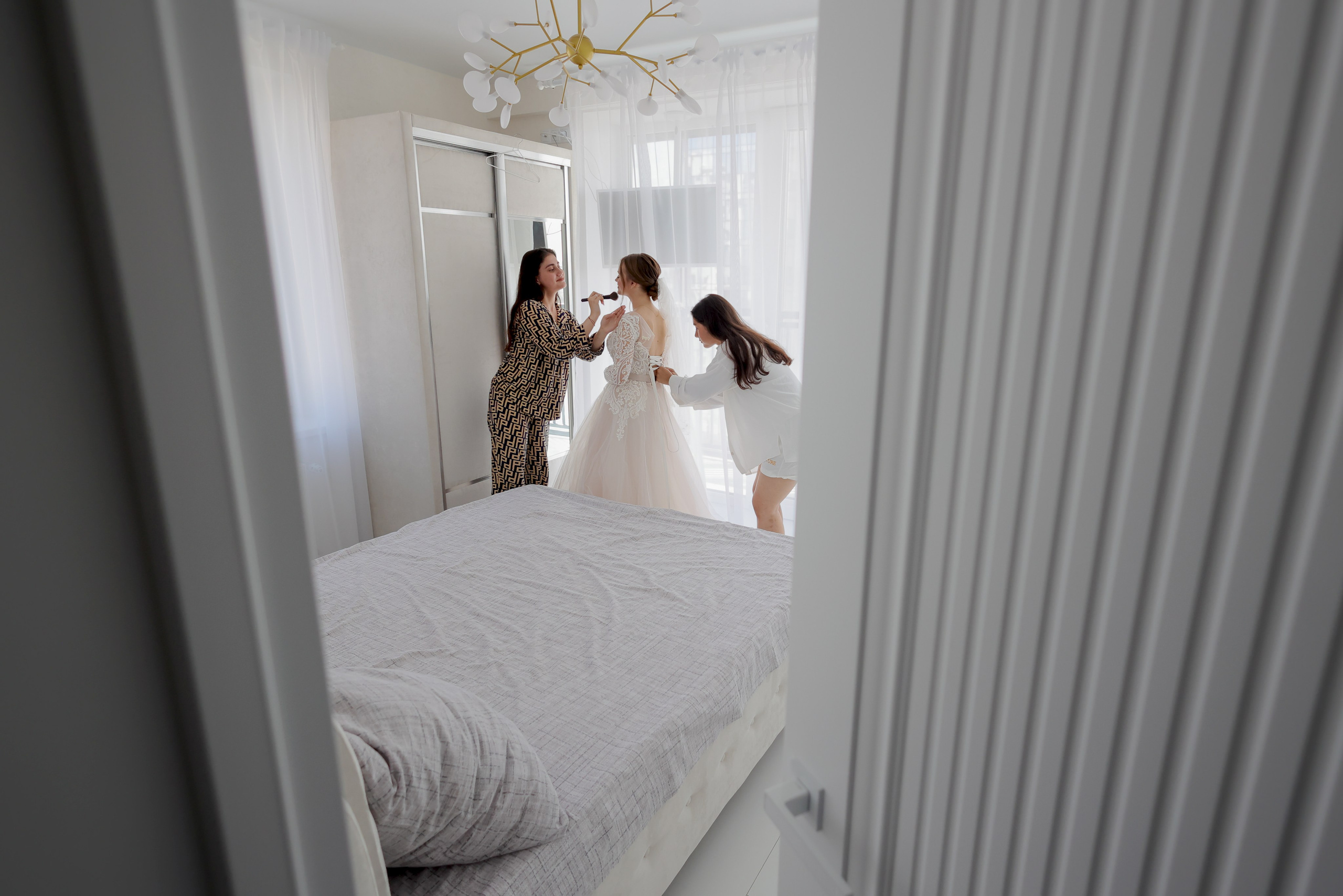 Ксюша и подружки -Утро невесты. Свадебный фотограф   Набережных Челнов  Олег Новиков